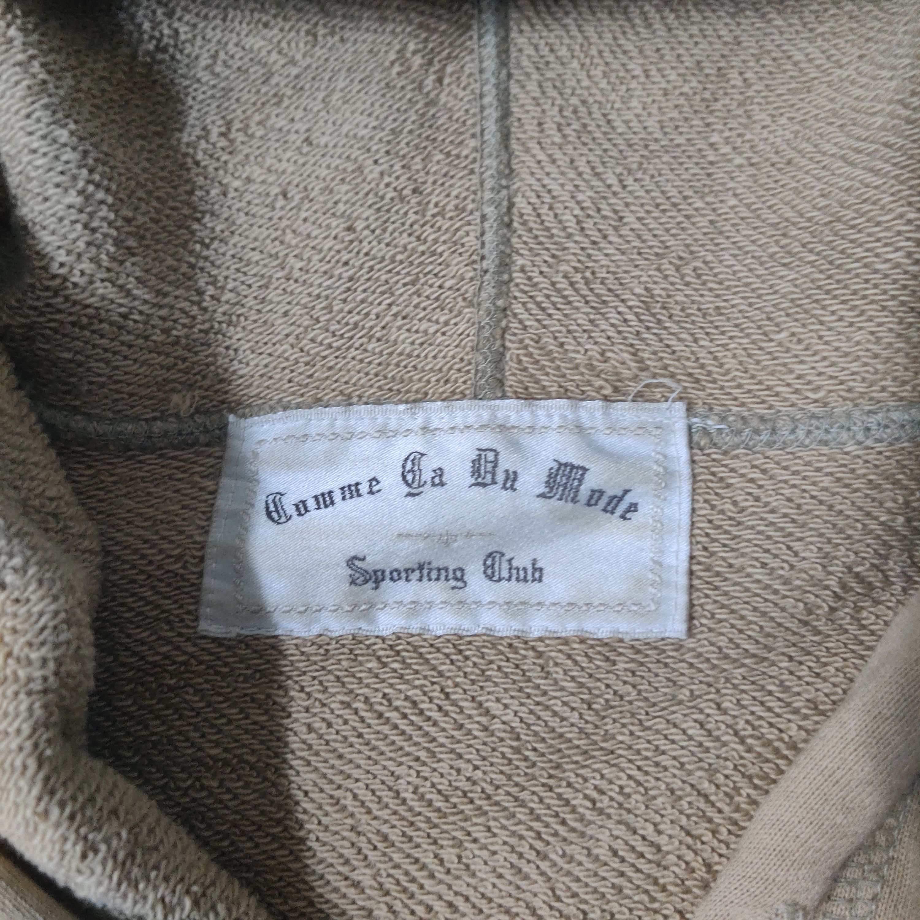 Comme Ca Ism Vintage Comme Ca Du Mode Sporting Club Hoodie Size US L / EU 52-54 / 3 - 6 Thumbnail