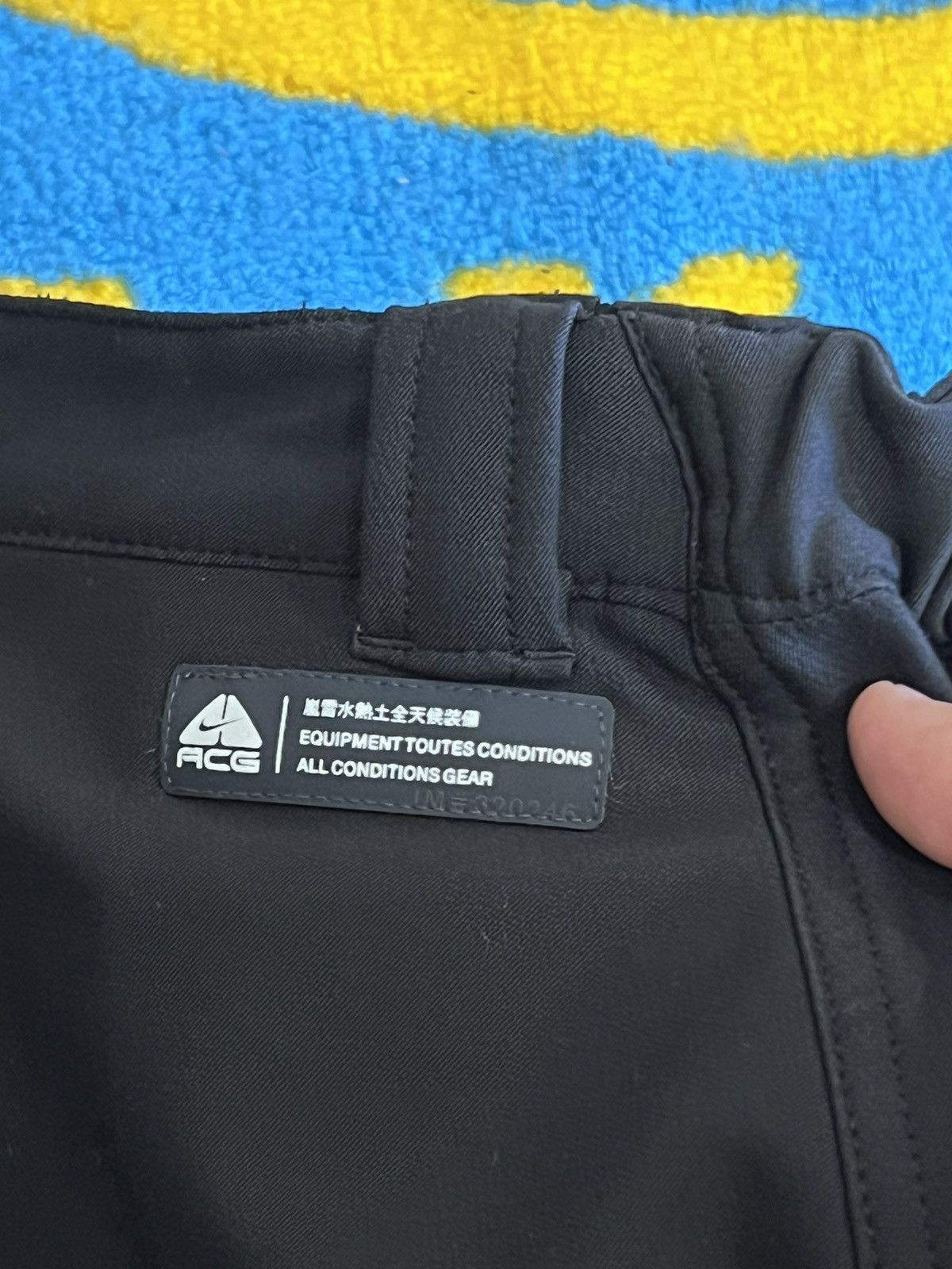 Nike Vintage Nike ACG multi pocket black cargo zipper pant Size US 34 / EU 50 - 11 Thumbnail