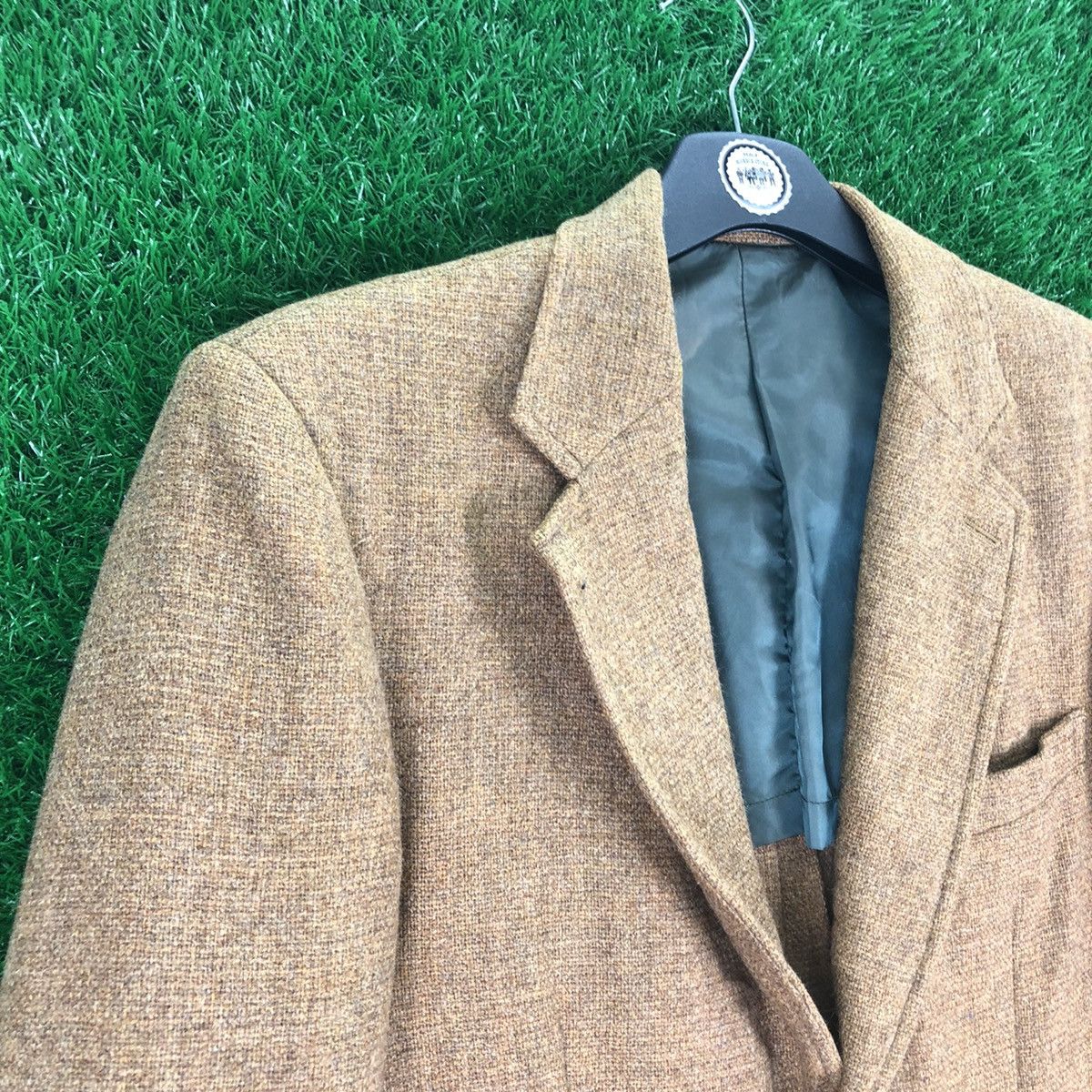 Japanese Brand Vintage 80's Wool Blazer Classic Cutting by Consum Size US M / EU 48-50 / 2 - 2 Thumbnail