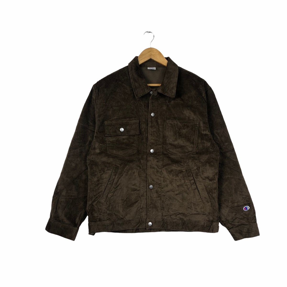 Champion VINTAGE CHAMPION CORDUROY JACKET Size US L / EU 52-54 / 3 - 4 Thumbnail