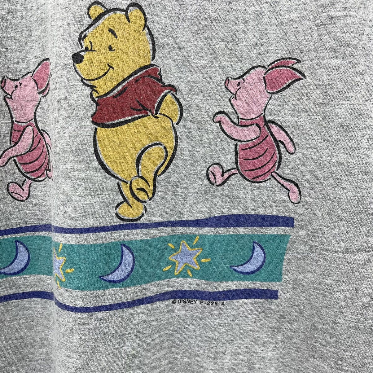 Cartoon Network × Disney × Vintage Vintage 90s Pooh T-Shirt All Single Stitch Size US XL / EU 56 / 4 - 2 Thumbnail