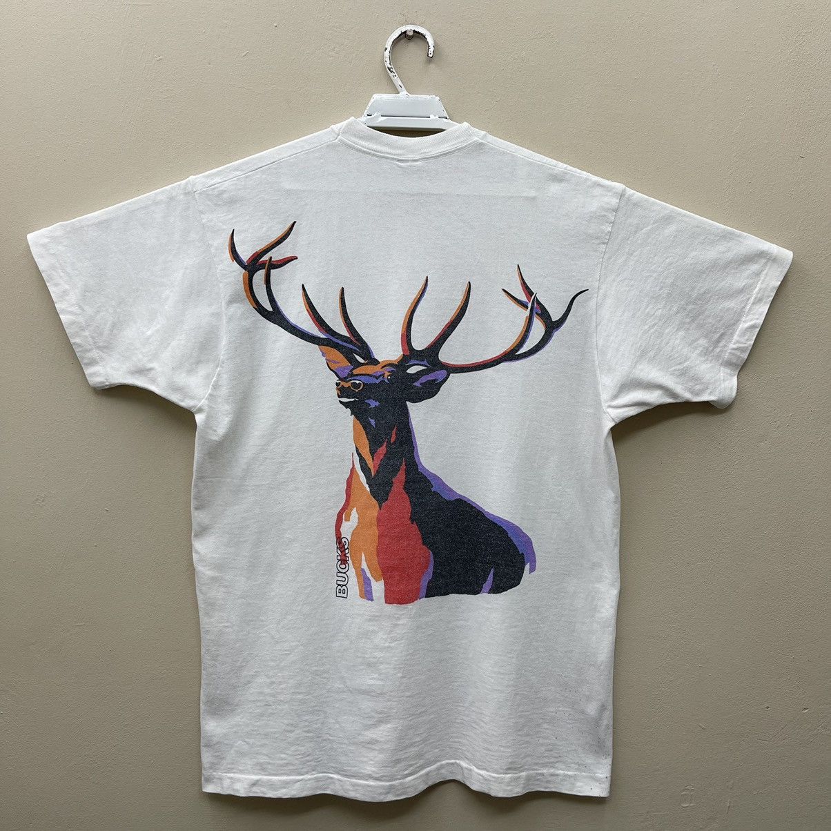 Beauty Beast × Vintage Vintage 90s The Almighty Buck T Shirt Tee Fruit of the Loom Size US XL / EU 56 / 4 - 1 Thumbnail