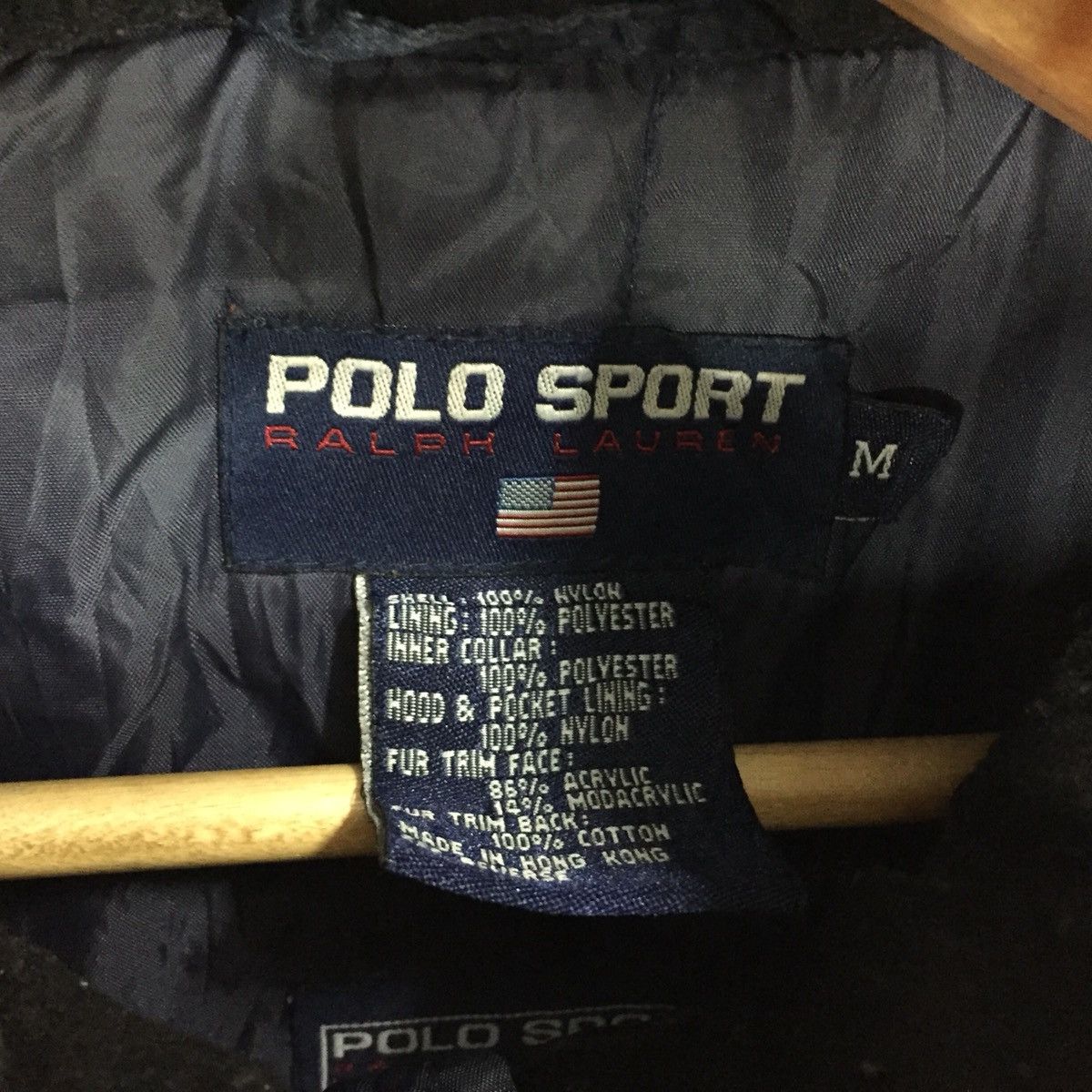 Polo Ralph Lauren Vintage POLO Sport Long Jacket Winter Hoodie Size US M / EU 48-50 / 2 - 3 Thumbnail