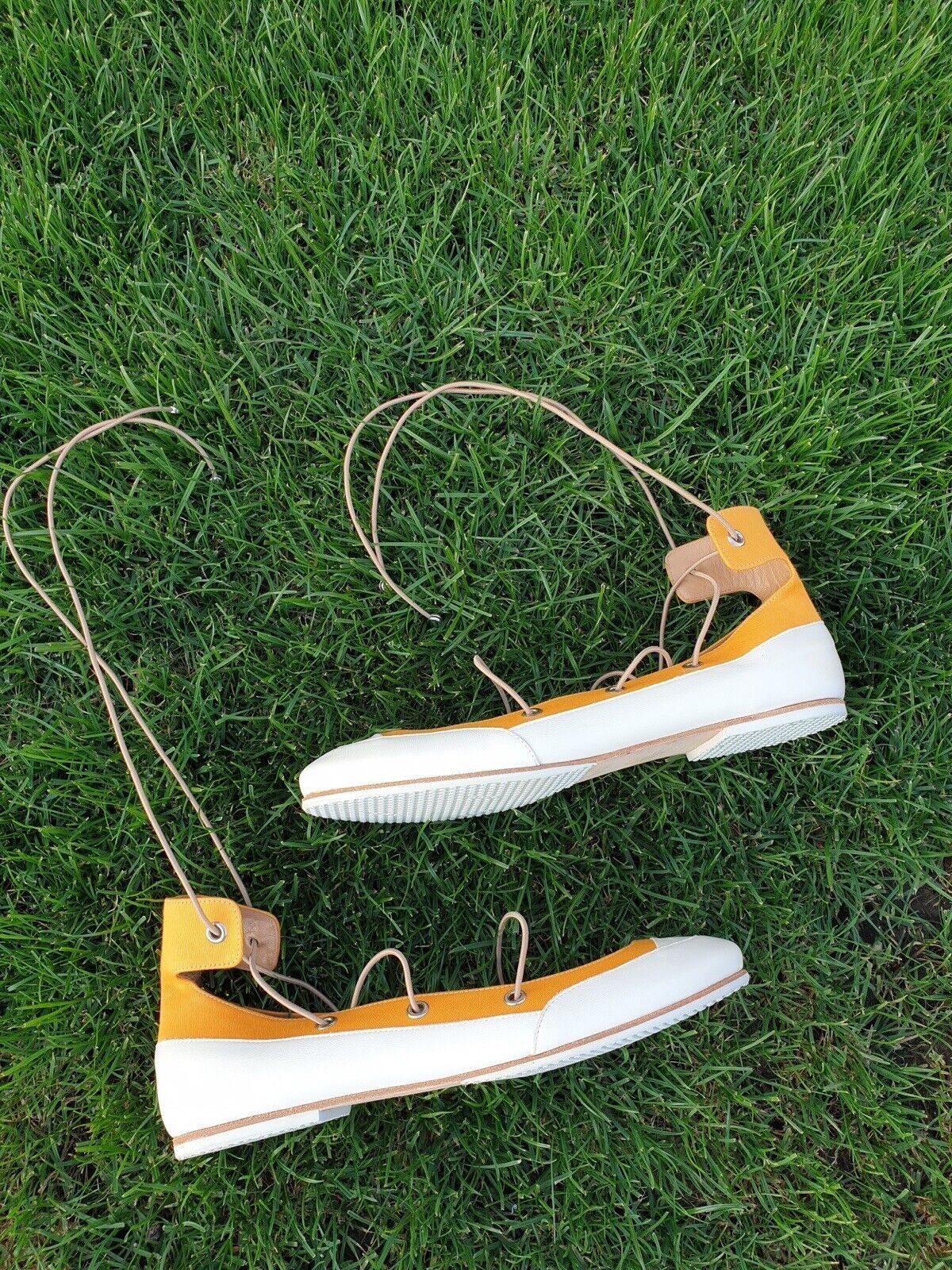 Akris AKRIS Flat Leather Shoes Size 39,5 Size US 9.5 / IT 39.5 - 4 Thumbnail