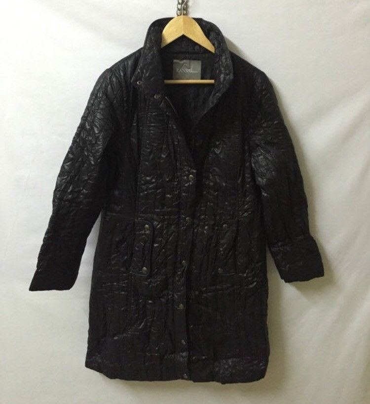 Kansai Yamamoto KANSAI YAMAMOTO Impact Button Zipper Long Trenchcoat Size US M / EU 48-50 / 2 - 1 Thumbnail