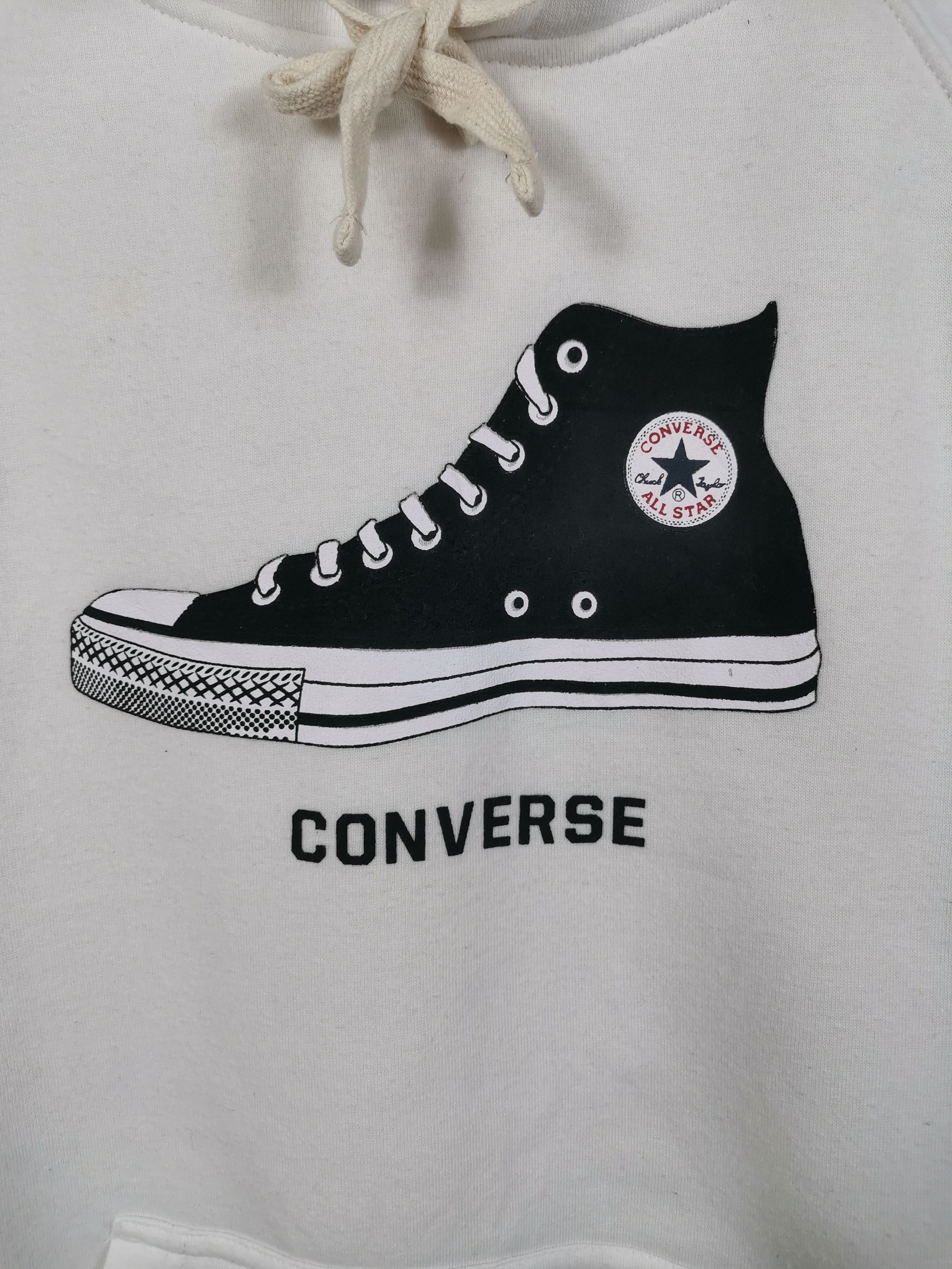 Converse Vintage Converse Pullover Hoodie Size US M / EU 48-50 / 2 - 2 Thumbnail