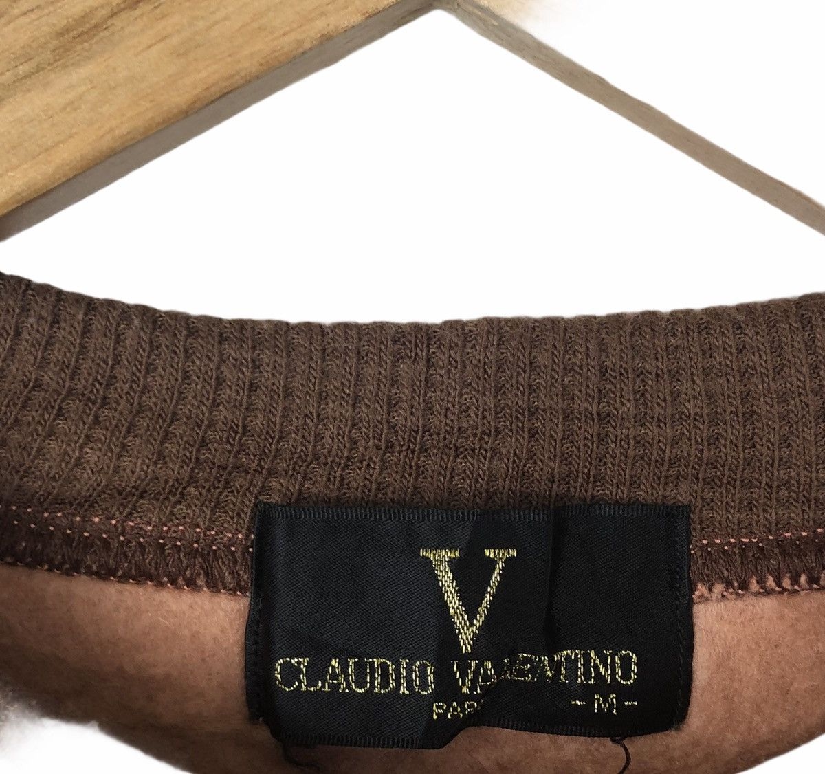 Vintage CLAUDIO VALENTINO PARIS SWEATSHIRT JUMPER Size US M / EU 48-50 / 2 - 3 Thumbnail