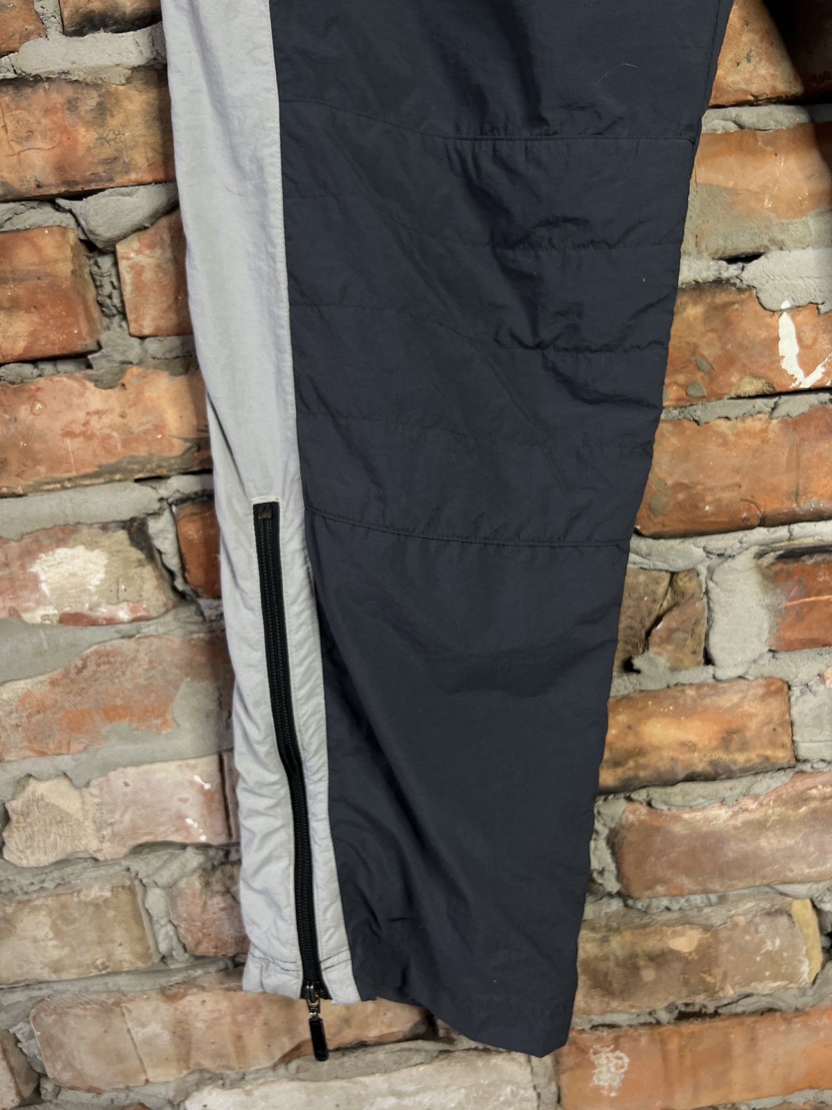 Nike Vintage Y2K Nike Nylon Drill Track Pants Gray Size US 32 / EU 48 - 6 Thumbnail