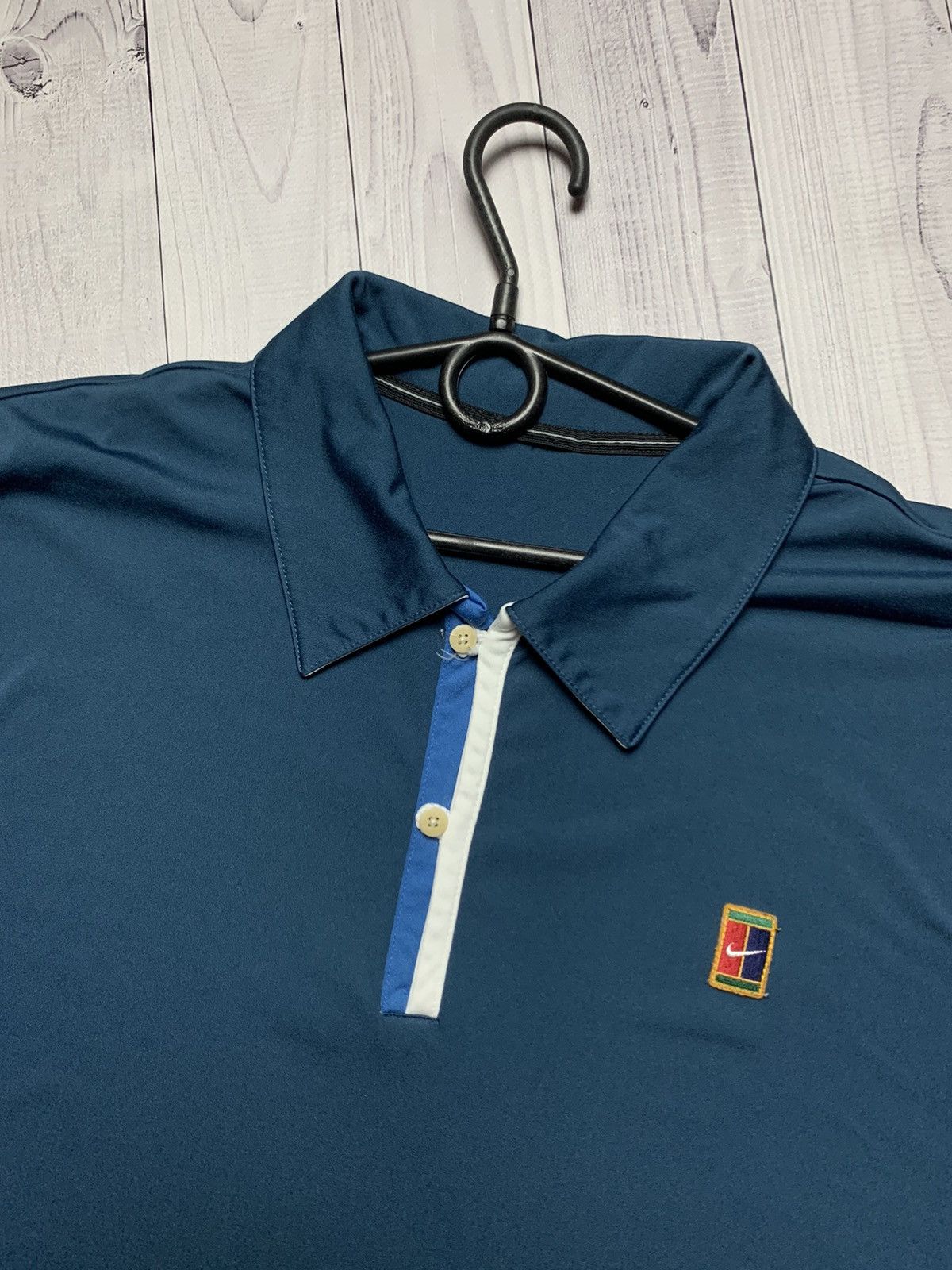 Nike × Vintage Vintage Nike Court polo size XL Size US XL / EU 56 / 4 - 2 Thumbnail