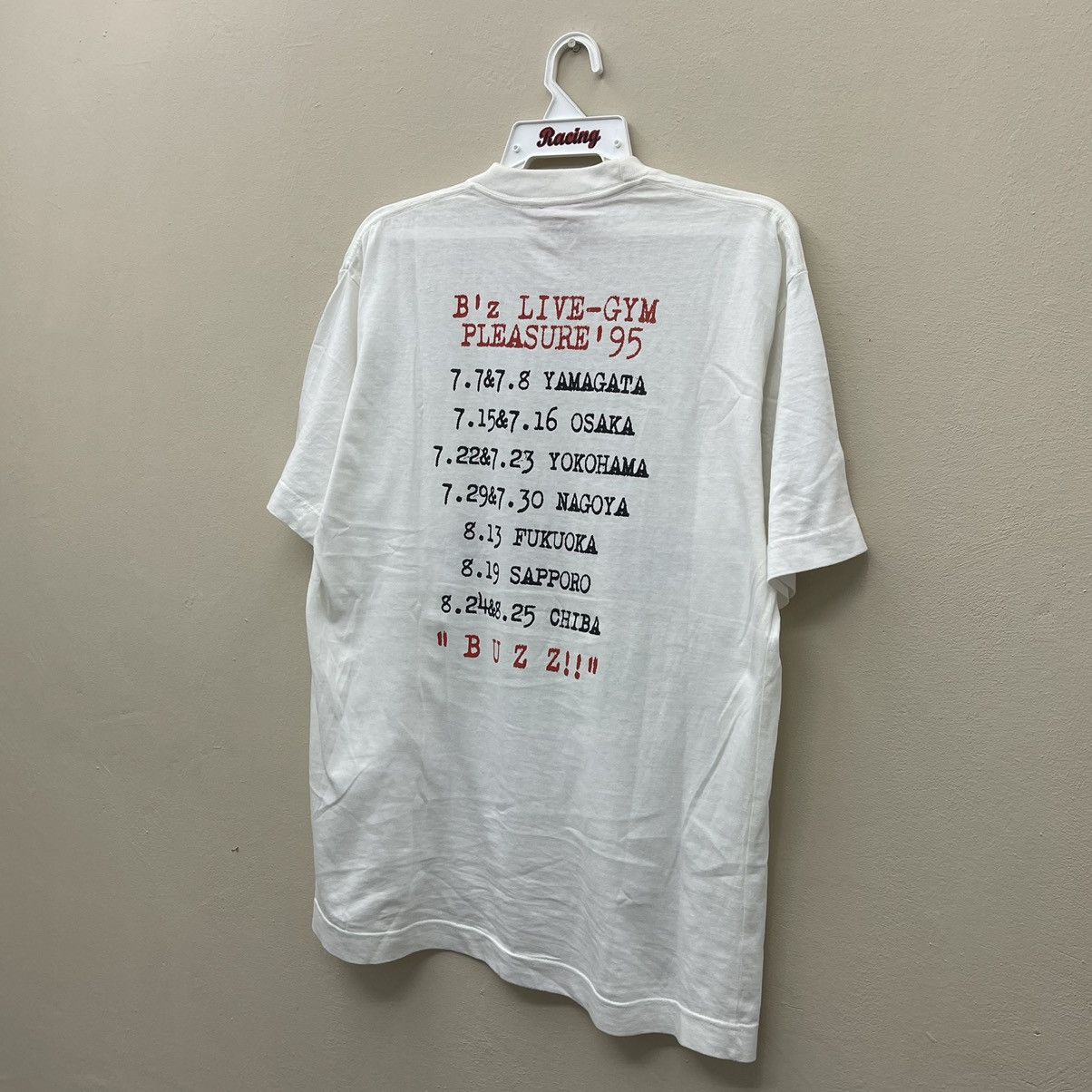 Band Tees Vintage Rock Band 90s B'z Live Gym Pleasure 95 Buzz Tour Size US L / EU 52-54 / 3 - 5 Thumbnail