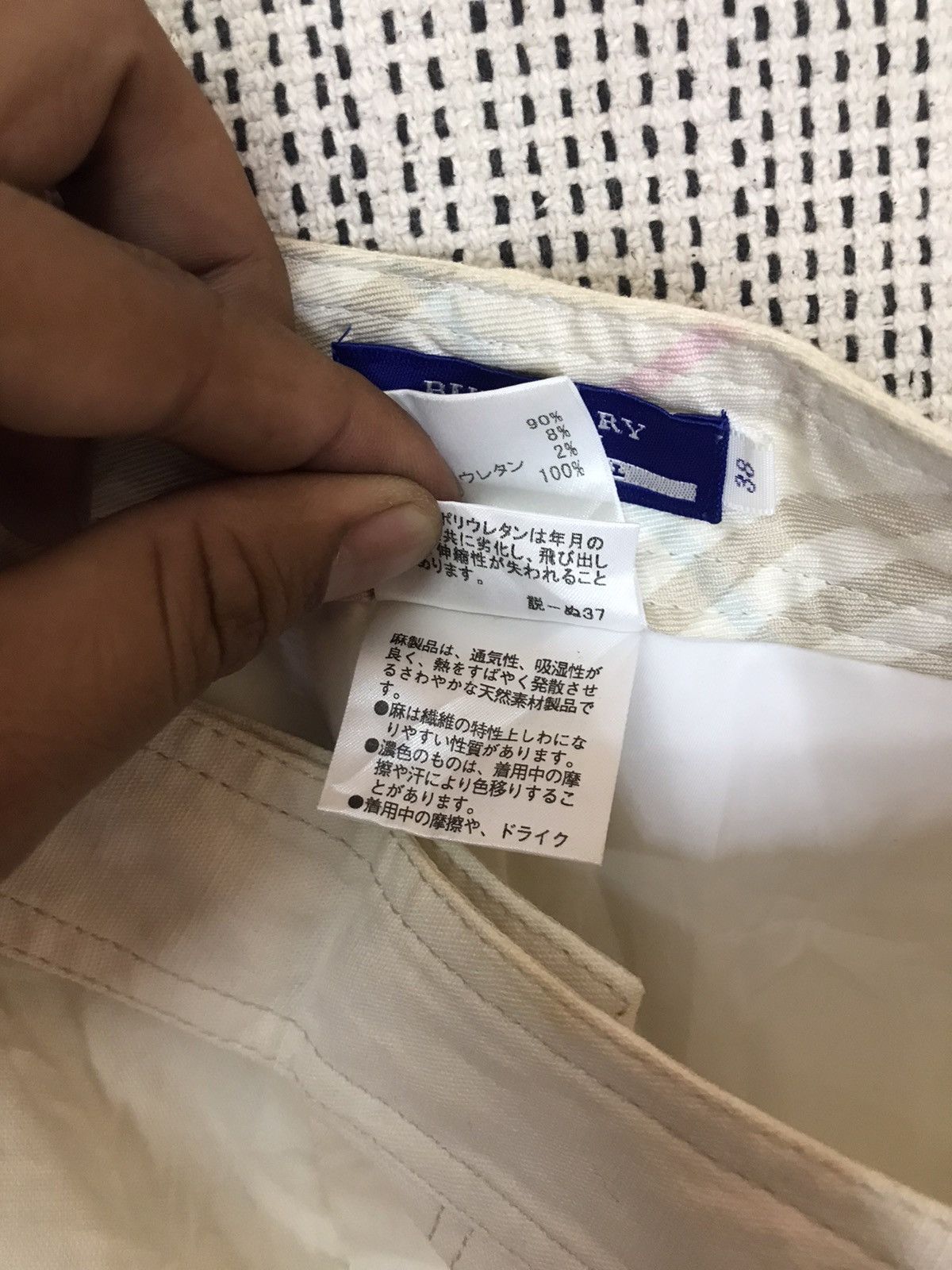 Burberry × Burberry Prorsum × Vintage ‼️BURBERRY BLUE LABEL SHORTPANT NOVA CHECK Size US 30 / EU 46 - 10 Thumbnail