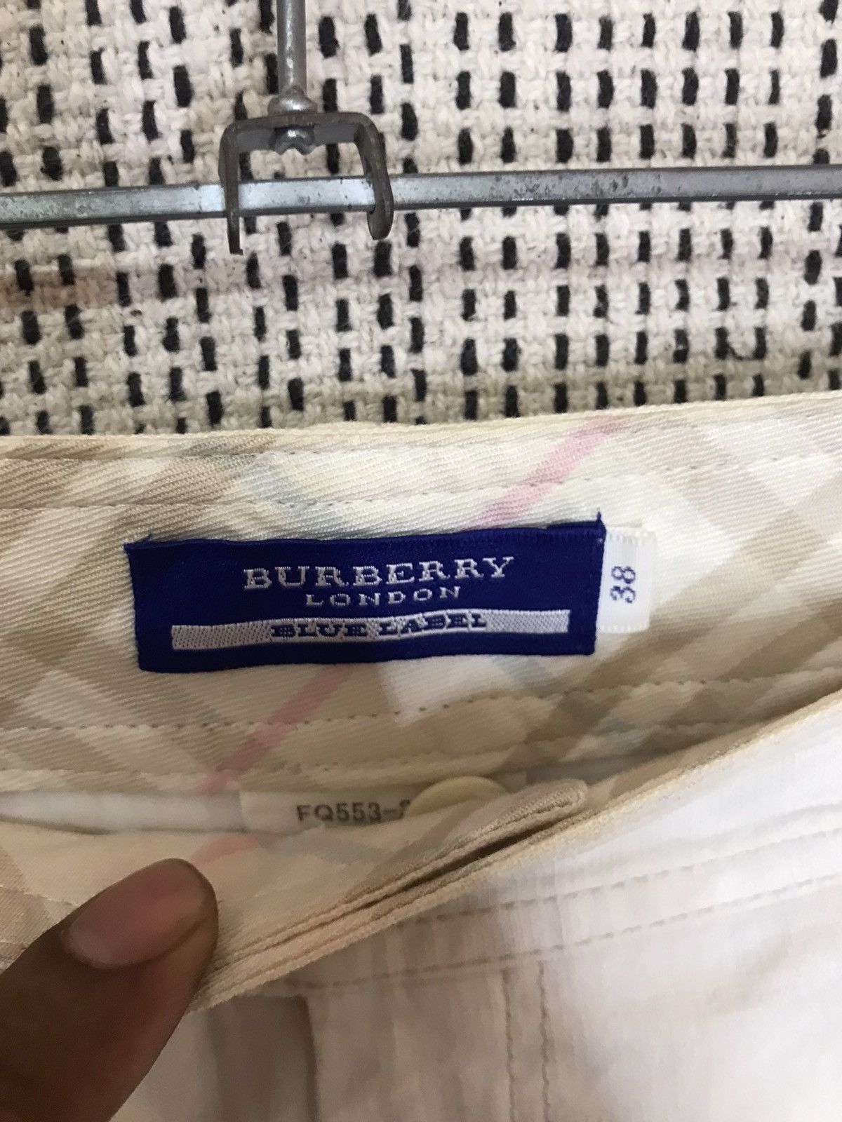 Burberry × Burberry Prorsum × Vintage ‼️BURBERRY BLUE LABEL SHORTPANT NOVA CHECK Size US 30 / EU 46 - 5 Thumbnail