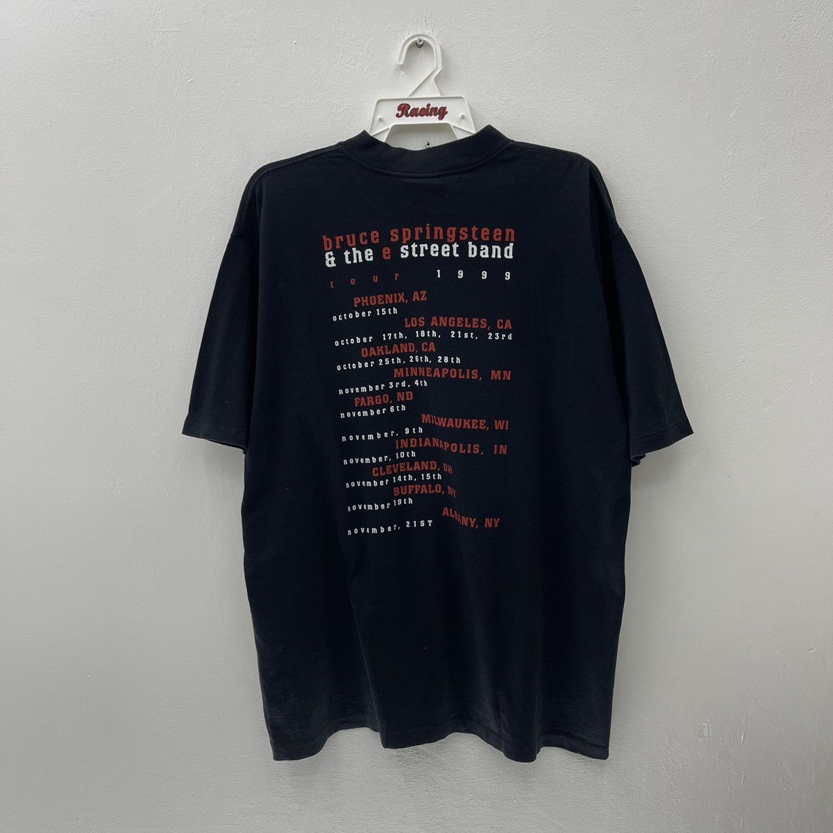 Band Tees Vintage Bruce Springsteen The E Street Band Tour 1999 Size US XL / EU 56 / 4 - 2 Thumbnail