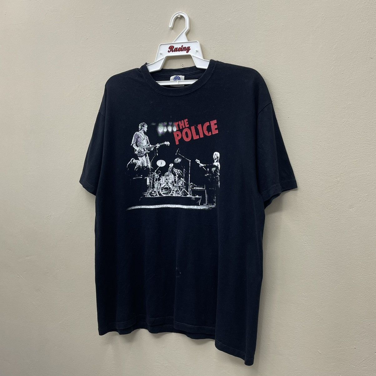 Band Tees × Vintage Vitage Y2k The Police Band T-Shirt Size US XL / EU 56 / 4 - 5 Thumbnail