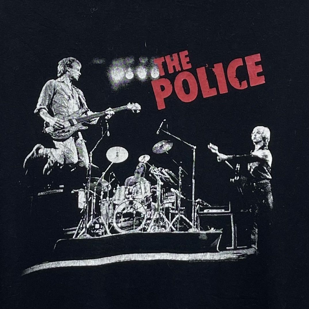 Band Tees × Vintage Vitage Y2k The Police Band T-Shirt Size US XL / EU 56 / 4 - 2 Thumbnail