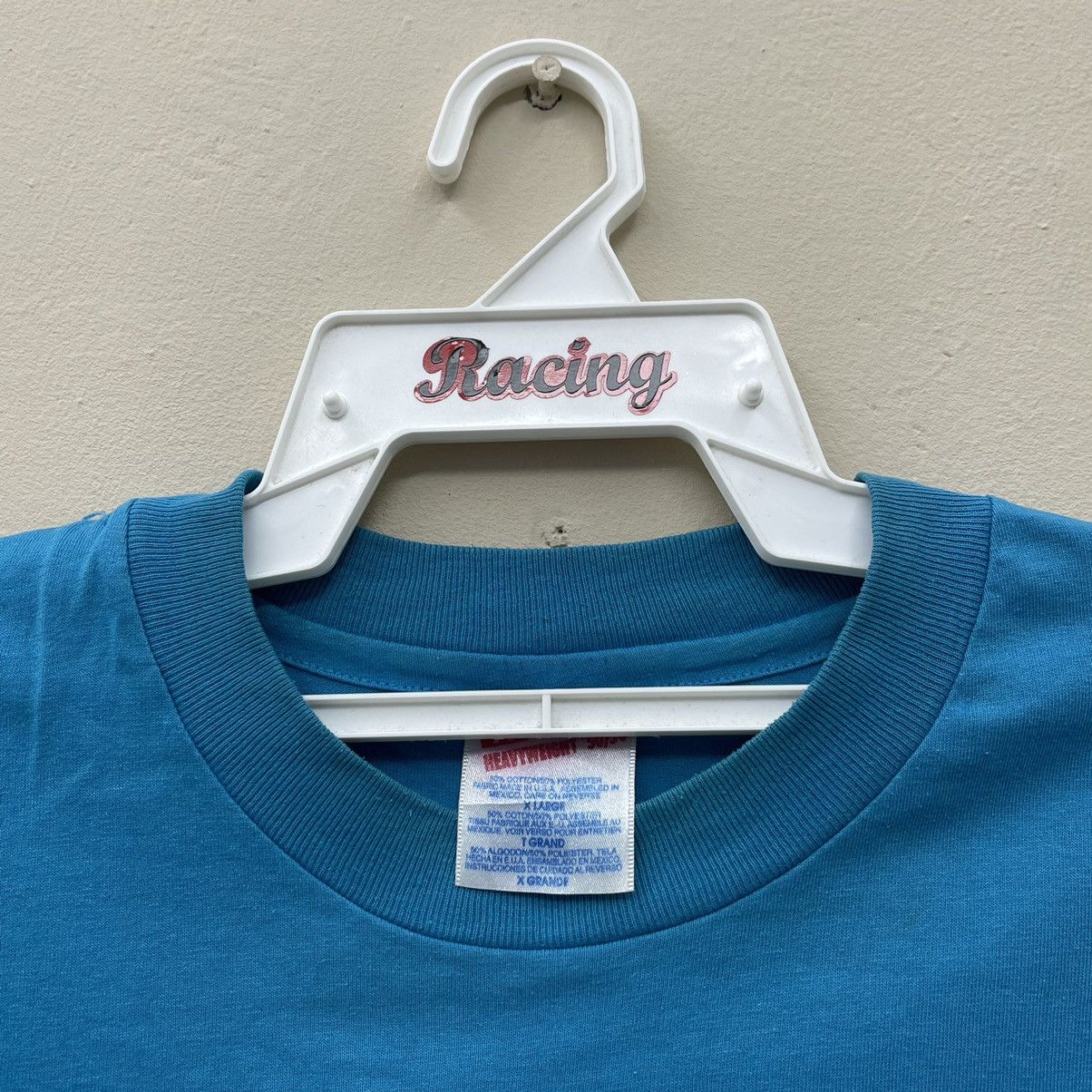 NASCAR Vintage 90s ROGERS AUTO BODY T-Shirt Size US XL / EU 56 / 4 - 4 Thumbnail