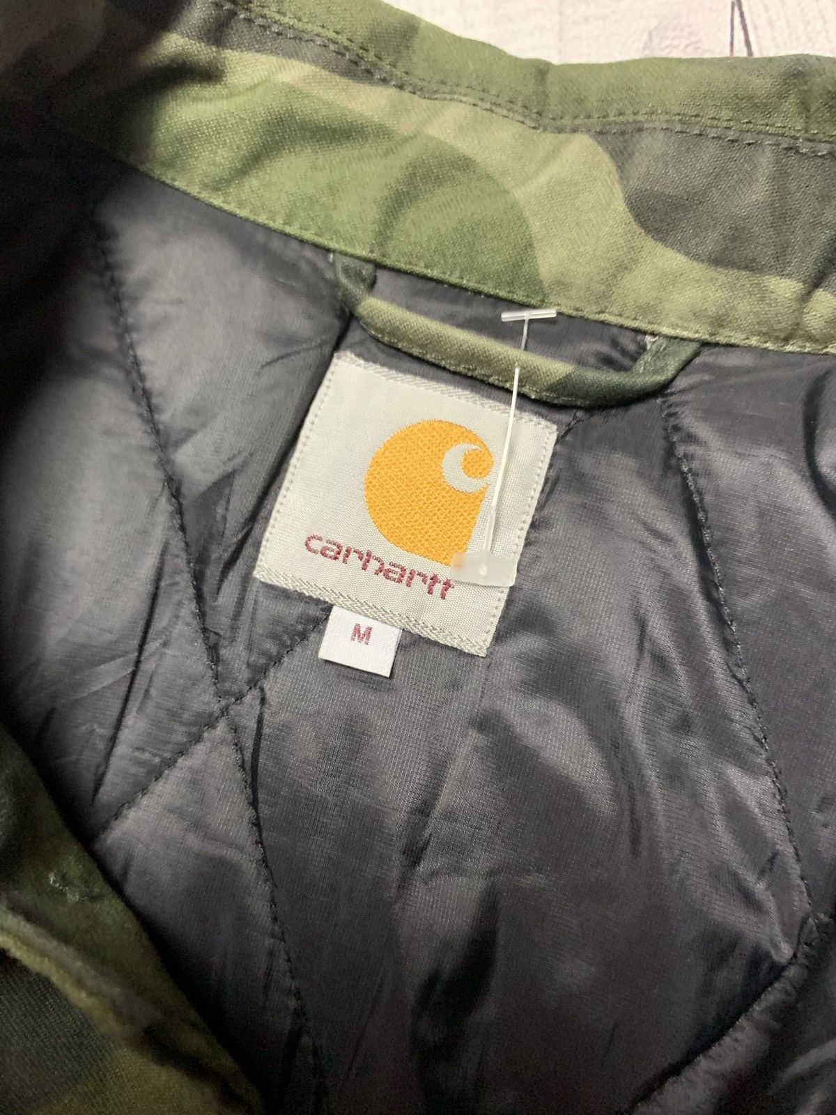 Carhartt × Carhartt Wip × Vintage Vintage Carhartt Wip Camo Parka jacket size M Size US M / EU 48-50 / 2 - 5 Thumbnail