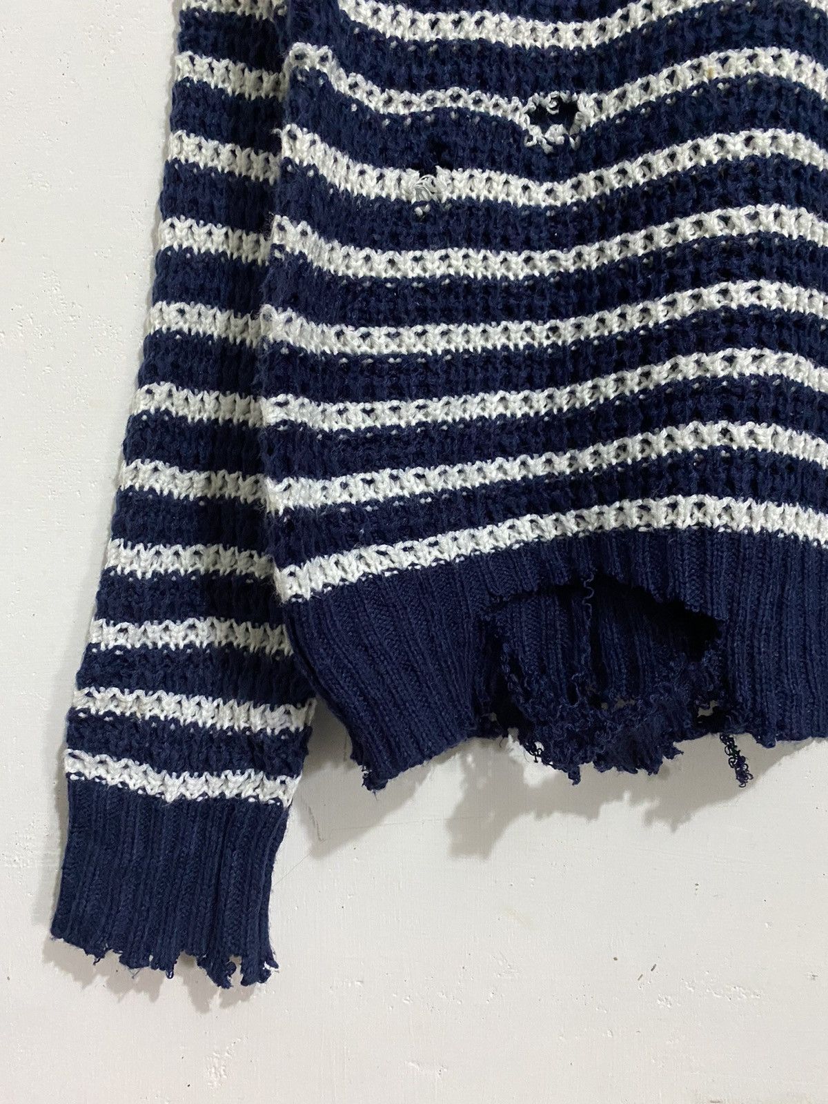 If Six Was Nine 💸BINDNGOFFER💸Hvc-Knitted Stripe Ifsixwasnine lgb destroyed Size US L / EU 52-54 / 3 - 3 Thumbnail