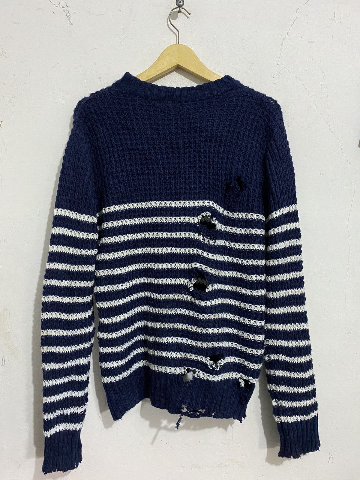 If Six Was Nine 💸BINDNGOFFER💸Hvc-Knitted Stripe Ifsixwasnine lgb destroyed Size US L / EU 52-54 / 3 - 4 Thumbnail