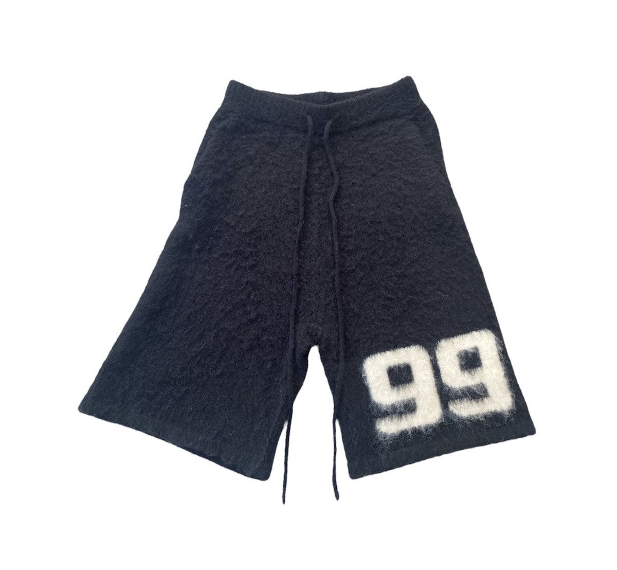 image of Mohair Shorts Brainwashed in Black, Men's (Size 36)