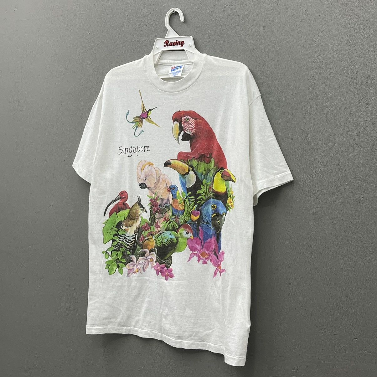 Habitat Vintage 90sT-Shirt Animal Tee Art Design Habitat Size US L / EU 52-54 / 3 - 7 Thumbnail