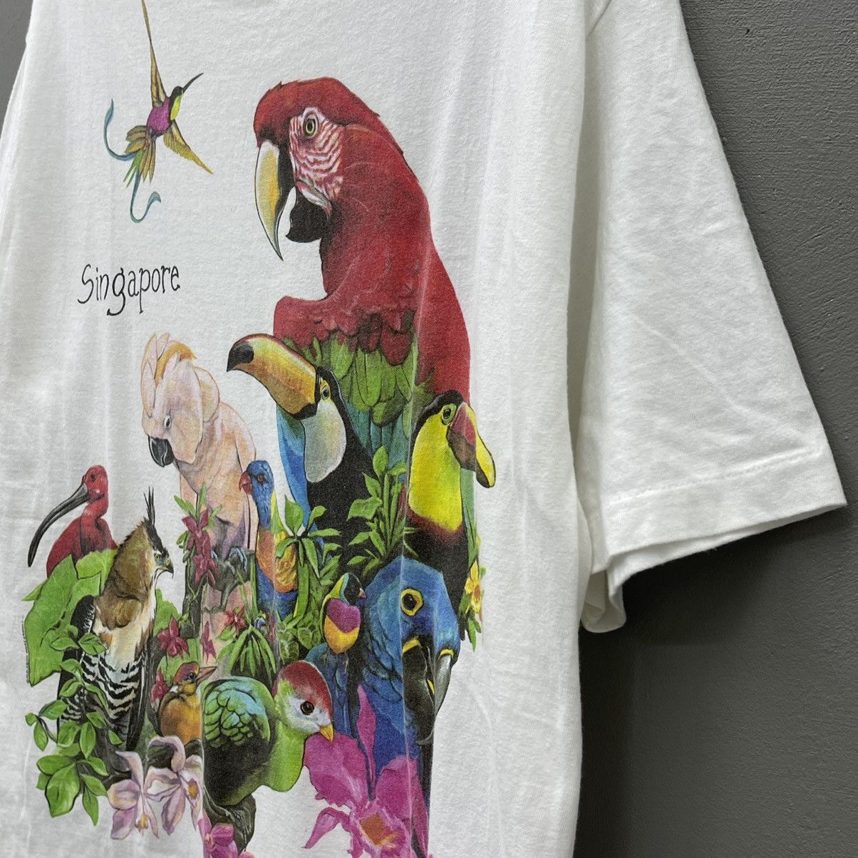 Habitat Vintage 90sT-Shirt Animal Tee Art Design Habitat Size US L / EU 52-54 / 3 - 3 Thumbnail