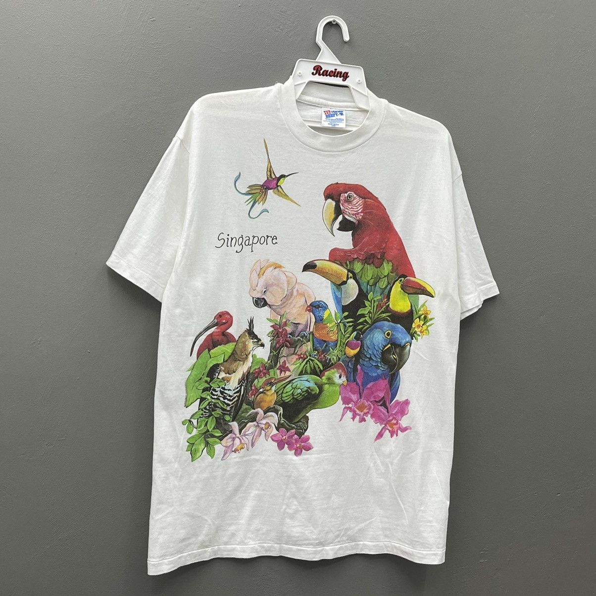Habitat Vintage 90sT-Shirt Animal Tee Art Design Habitat Size US L / EU 52-54 / 3 - 5 Thumbnail