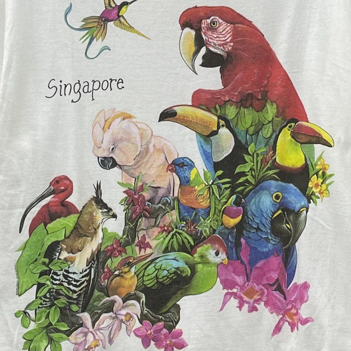 Habitat Vintage 90sT-Shirt Animal Tee Art Design Habitat Size US L / EU 52-54 / 3 - 2 Thumbnail