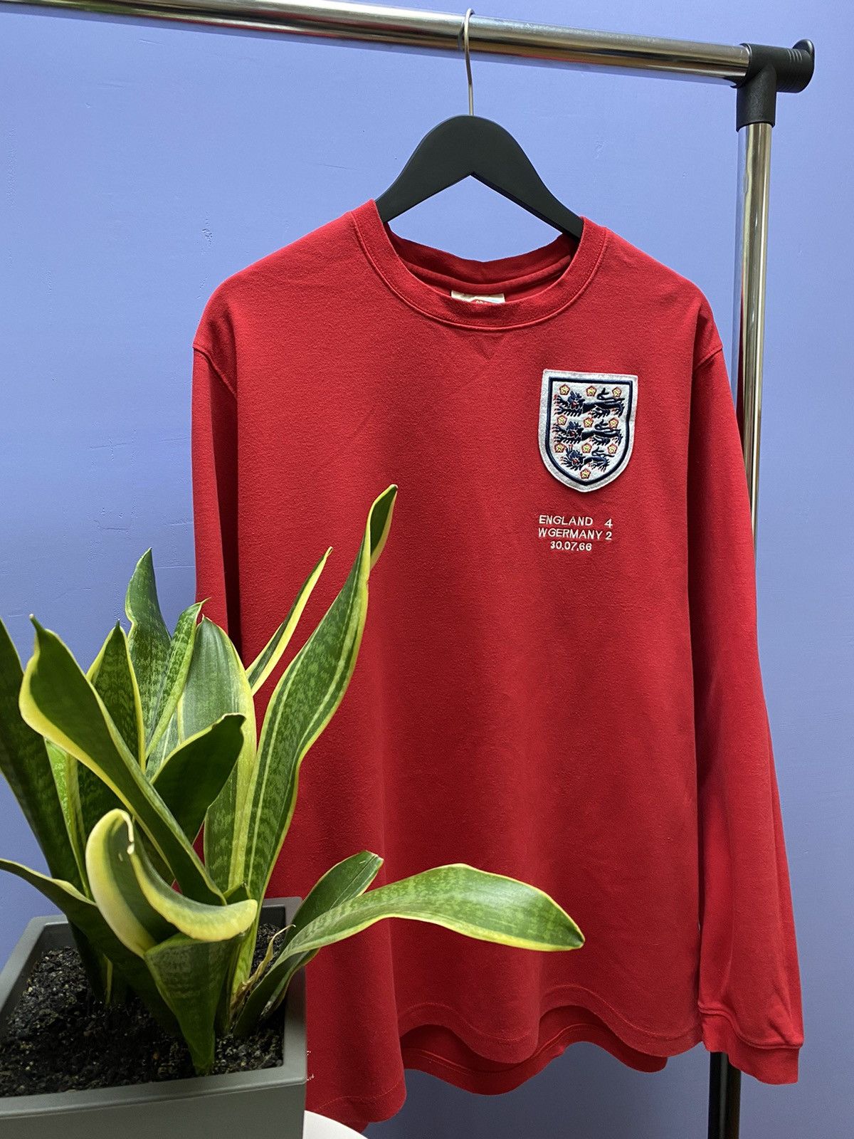 Umbro Umbro England vs Germany World Cup Winner 1966 Soccer Jersey Size US XXL / EU 58 / 5 - 2 Thumbnail