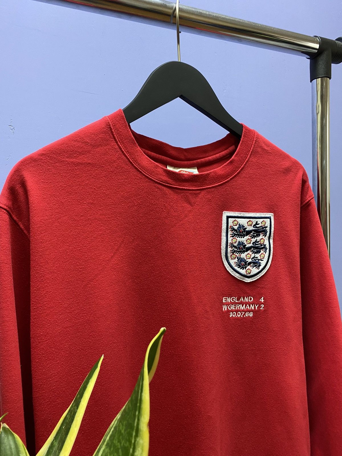 Umbro Umbro England vs Germany World Cup Winner 1966 Soccer Jersey Size US XXL / EU 58 / 5 - 20 Thumbnail