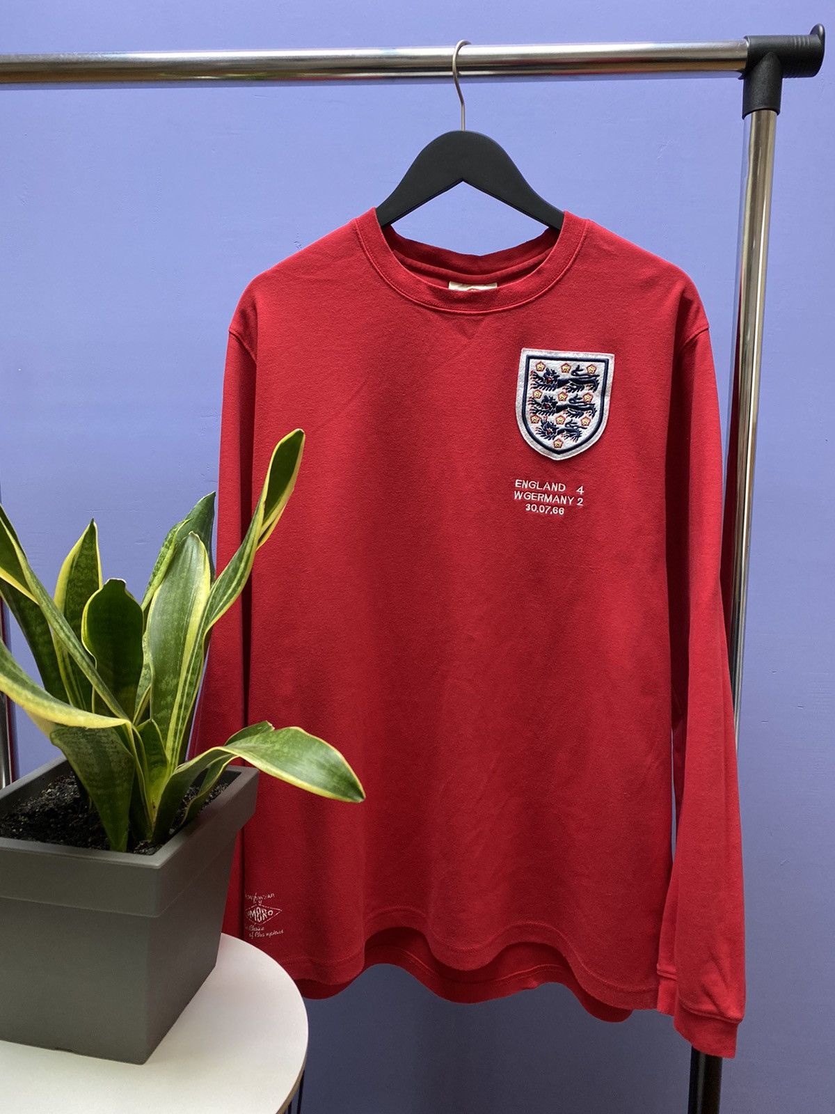 Umbro Umbro England vs Germany World Cup Winner 1966 Soccer Jersey Size US XXL / EU 58 / 5 - 1 Thumbnail