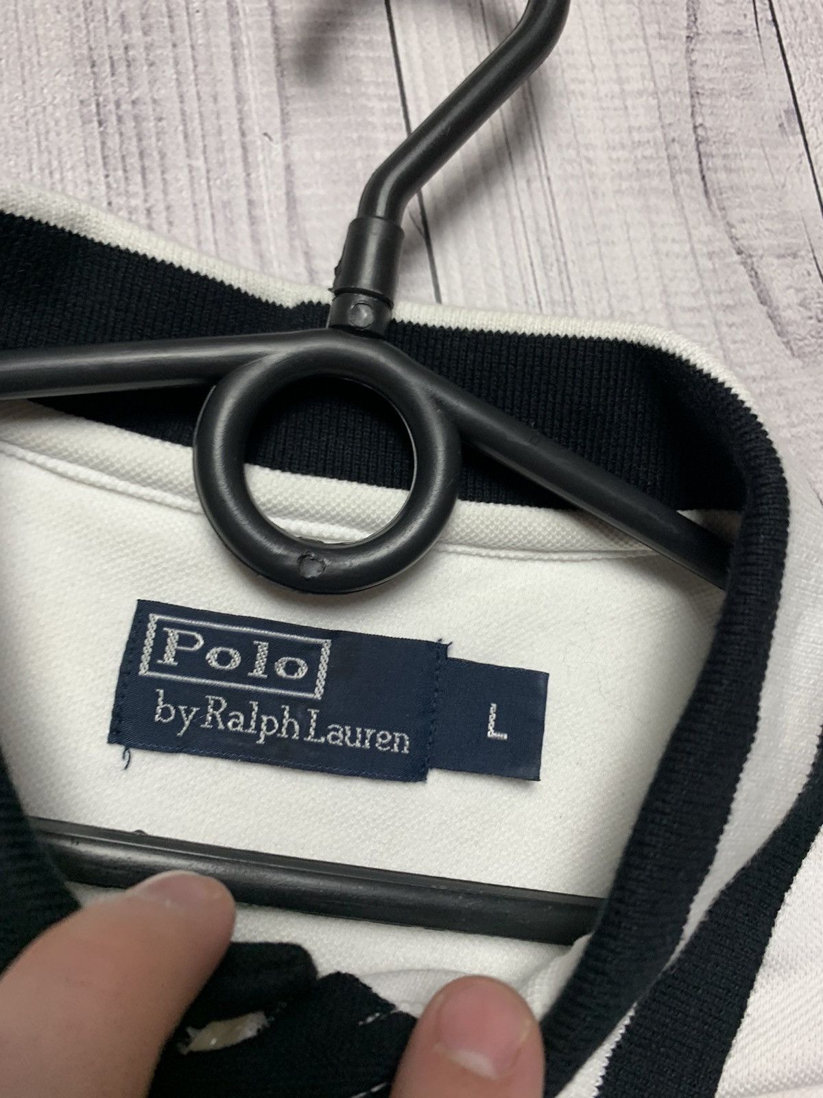 Polo Ralph Lauren × Vintage Vintage Polo Ralph Lauren big logo size L Size US L / EU 52-54 / 3 - 3 Thumbnail