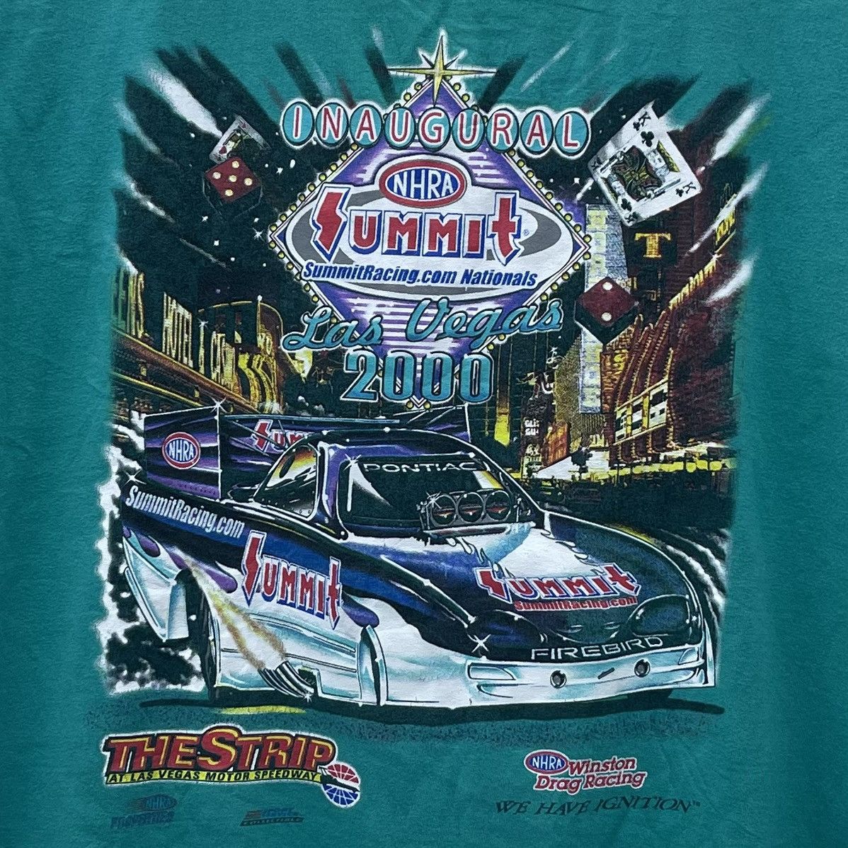 NASCAR Vintage NHRA Winston Drag Racing Motor SpeedWay Firebird Size US XL / EU 56 / 4 - 2 Thumbnail