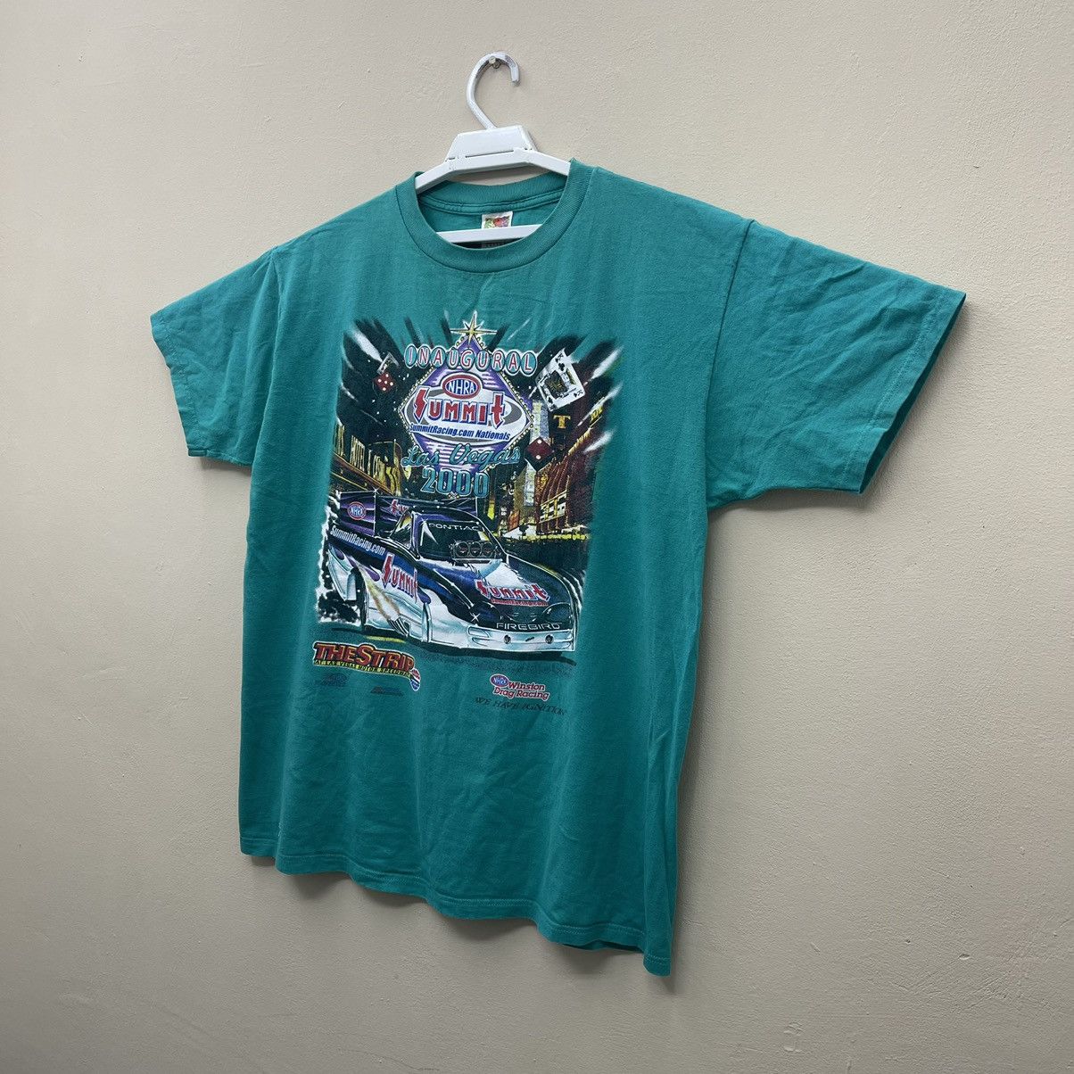 NASCAR Vintage NHRA Winston Drag Racing Motor SpeedWay Firebird Size US XL / EU 56 / 4 - 7 Thumbnail