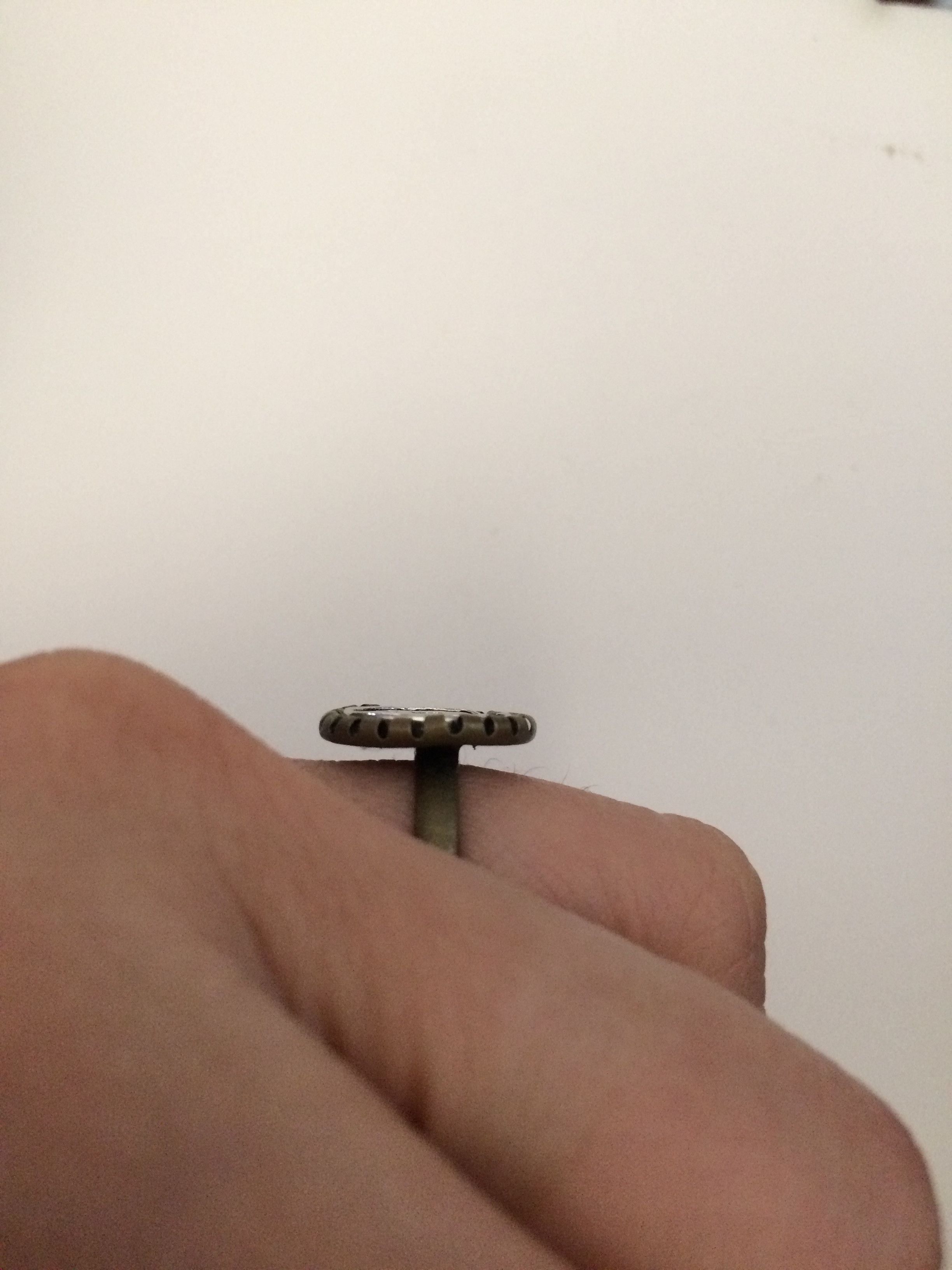 Handmade × Jewelry Fashion Bronze Ring Size ONE SIZE - 4 Thumbnail