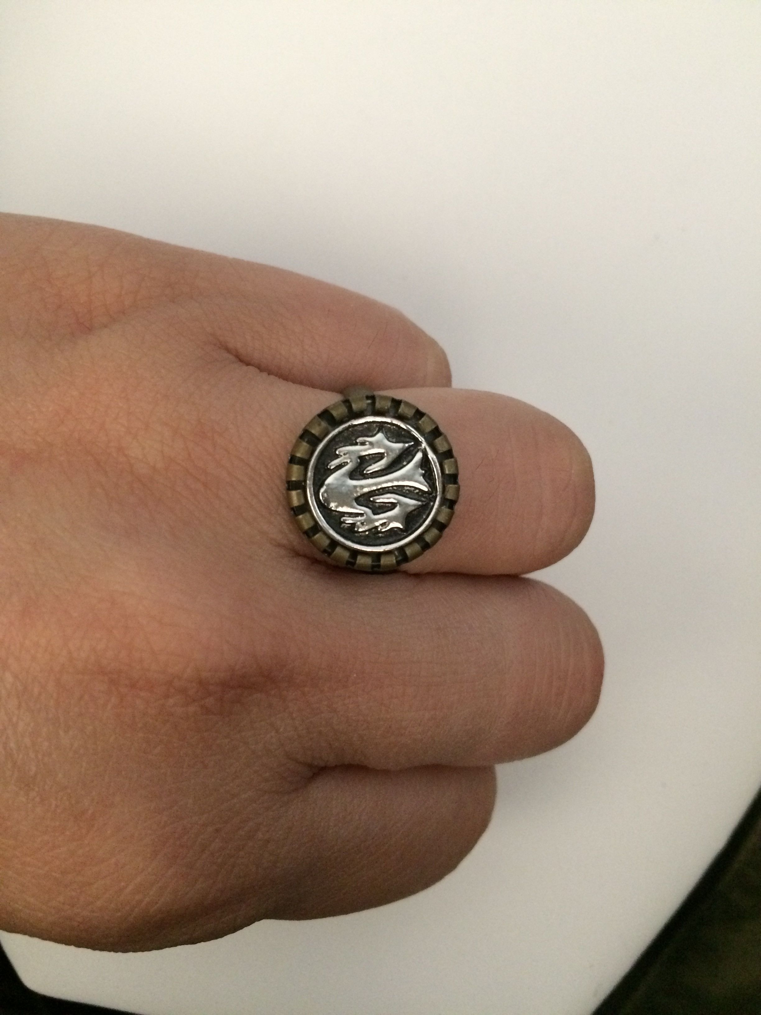 Handmade × Jewelry Fashion Bronze Ring Size ONE SIZE - 3 Thumbnail