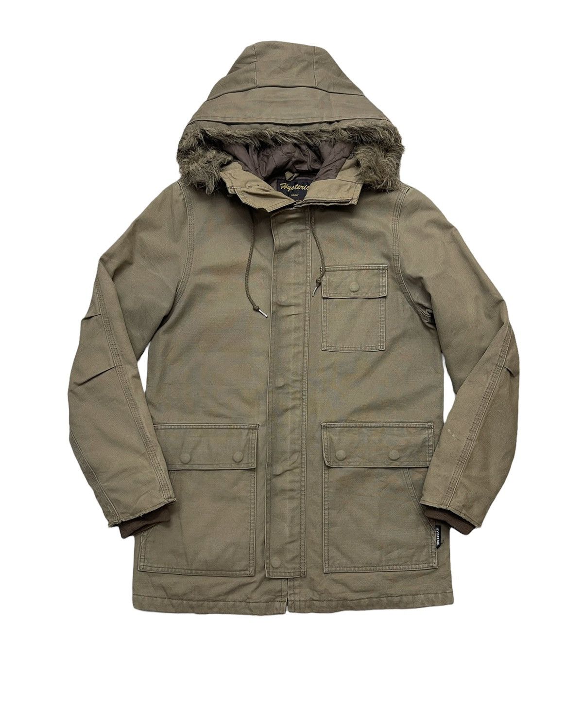 Hysteric Glamour Hysteric Glamour Distressed Parka Size US S / EU 44-46 / 1 - 2 Thumbnail