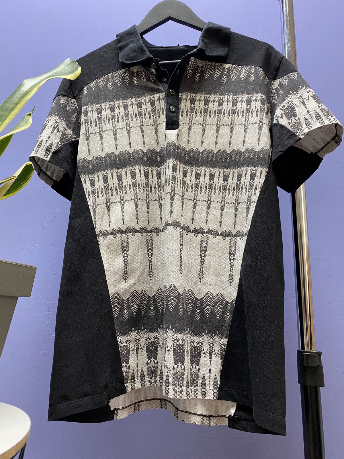 Just Cavalli Just Cavali Ghothic Style Polo T Shirt Size US L / EU 52-54 / 3 - 4 Thumbnail