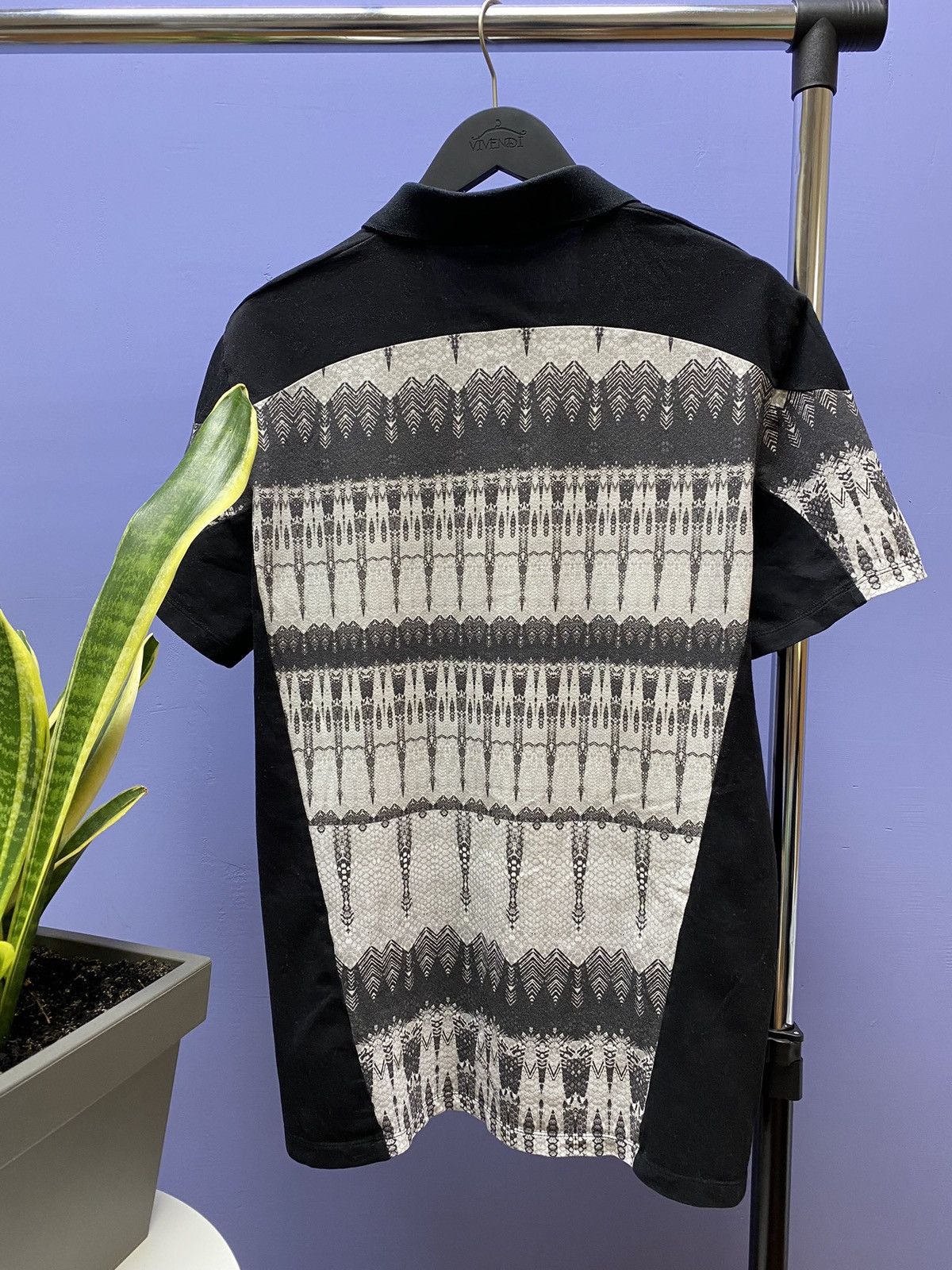 Just Cavalli Just Cavali Ghothic Style Polo T Shirt Size US L / EU 52-54 / 3 - 13 Thumbnail