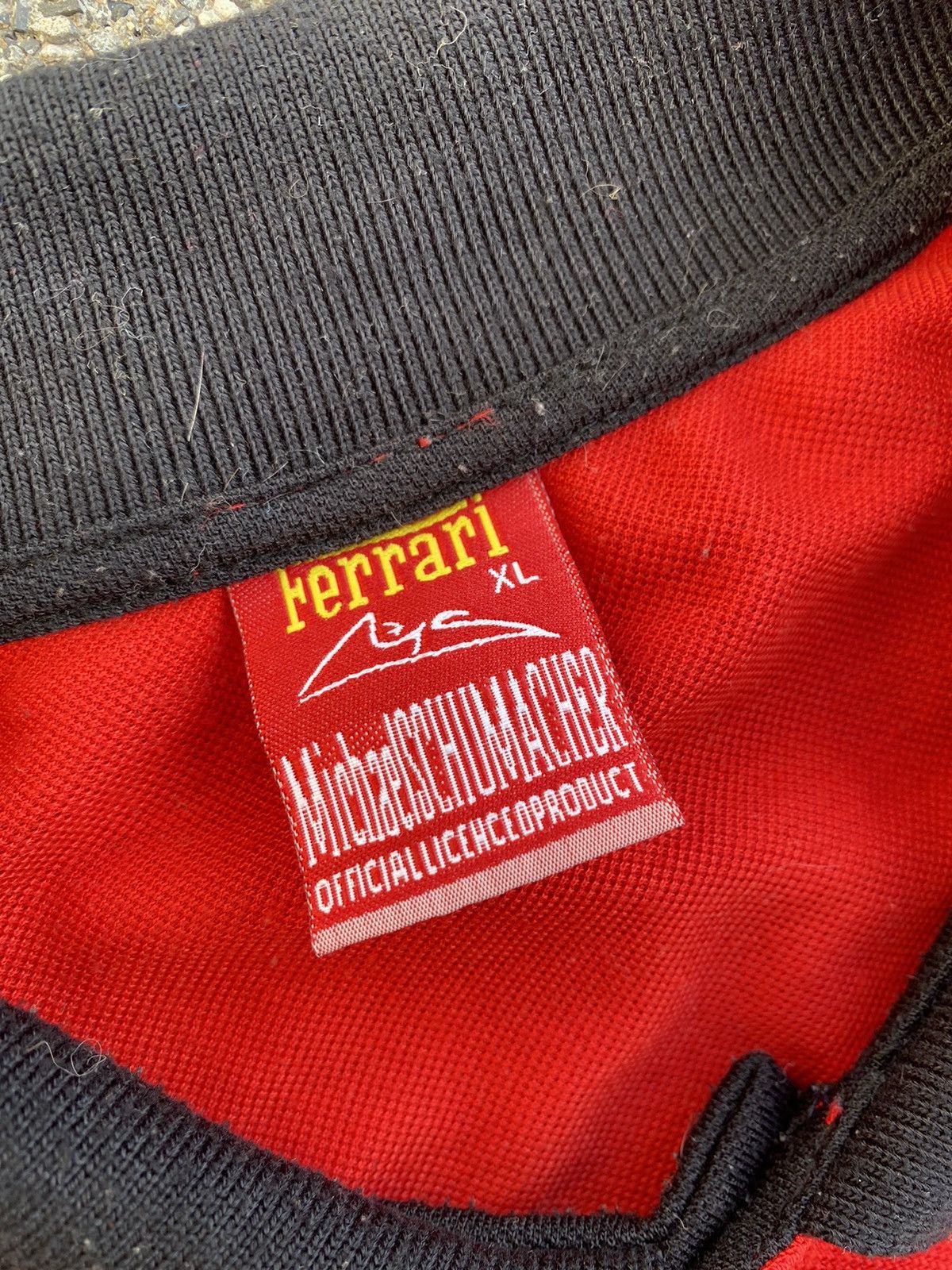 Ferrari Michael Schumacher Ferrari vintage 1999 polo Size US XL / EU 56 / 4 - 4 Thumbnail