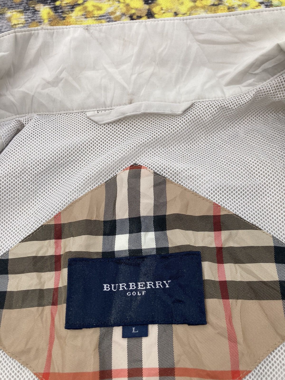 Burberry BURBERRY GOLF SLEEVELESS JACKET Size US L / EU 52-54 / 3 - 6 Thumbnail