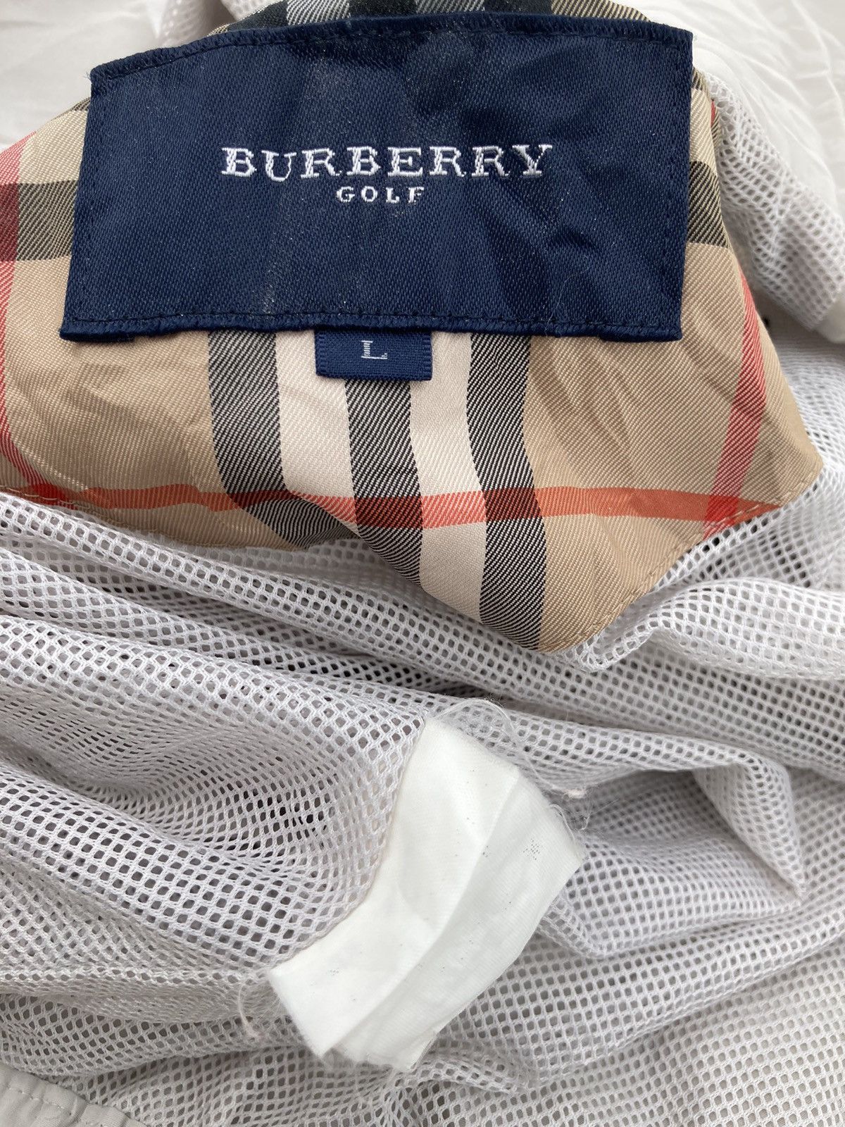 Burberry BURBERRY GOLF SLEEVELESS JACKET Size US L / EU 52-54 / 3 - 7 Thumbnail