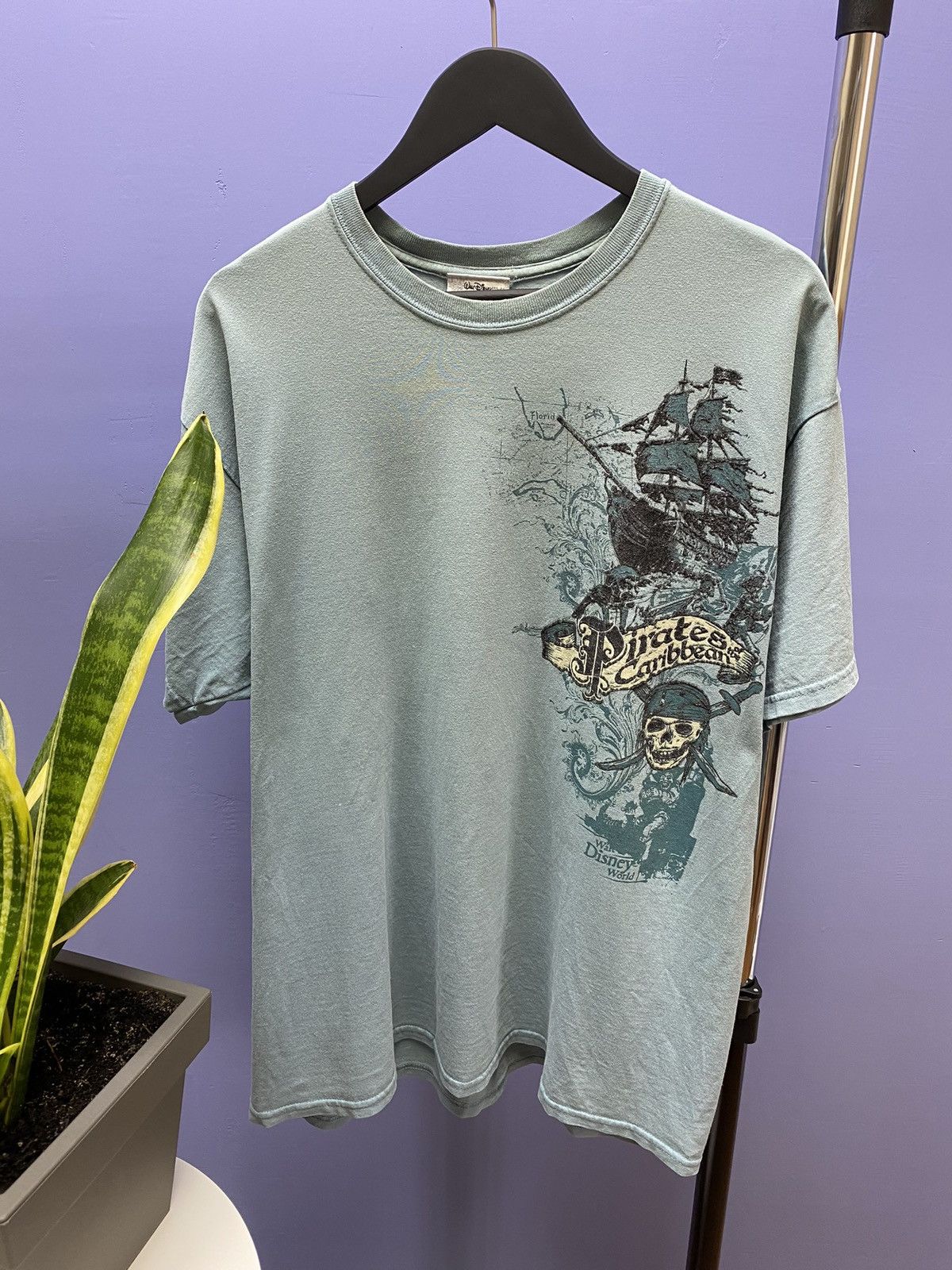 Disney Vintage Pirates Of The Caribbean Disney T Shirt Movie Men’s Size US XL / EU 56 / 4 - 5 Thumbnail