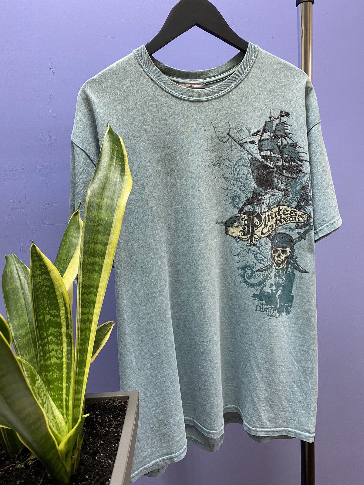 Disney Vintage Pirates Of The Caribbean Disney T Shirt Movie Men’s Size US XL / EU 56 / 4 - 3 Thumbnail