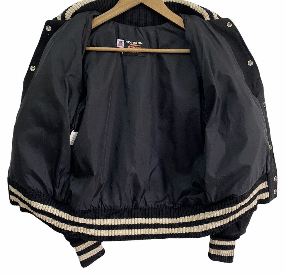 Skookum 🔥VINTAGE 80s SKOOKUM Letterman Varsity Jacket Made in USA Size US S / EU 44-46 / 1 - 4 Thumbnail