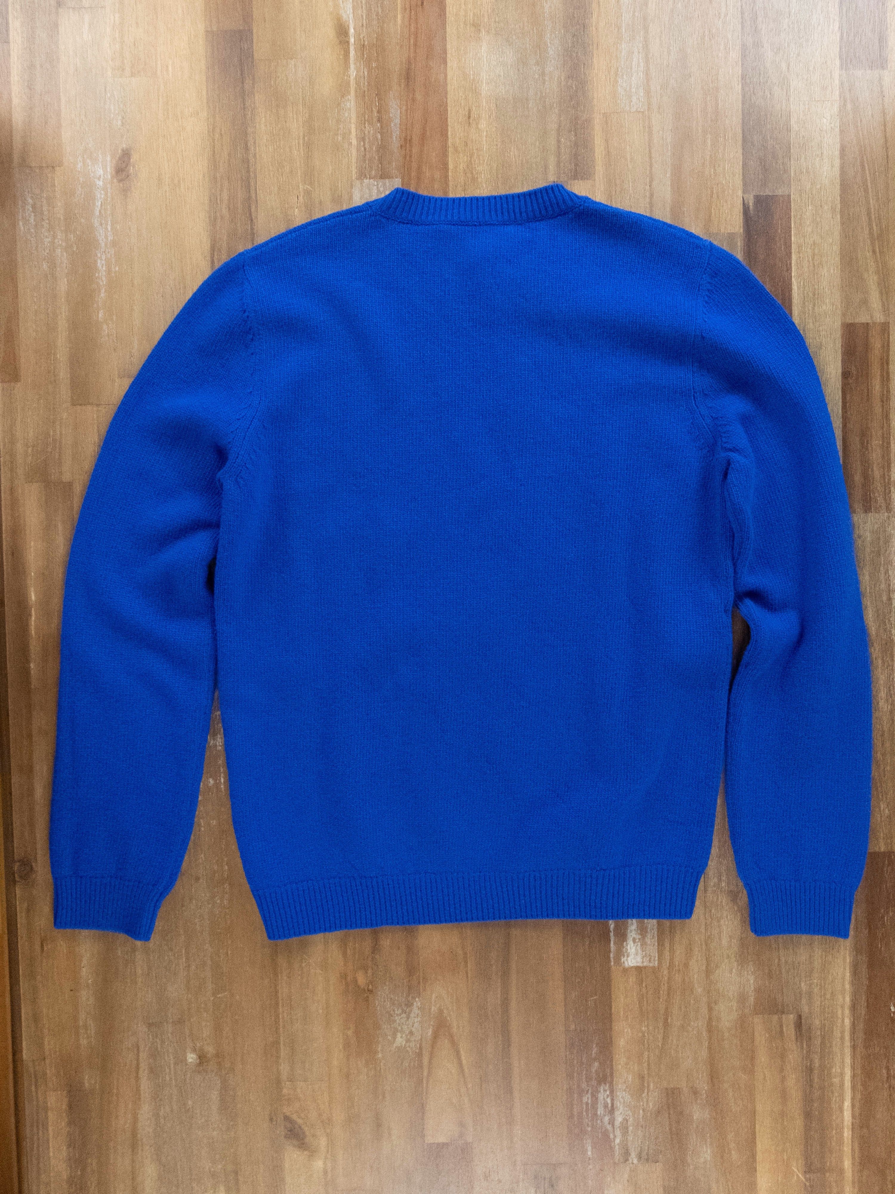 Gucci GUCCI blue wool Intarsia giraffe motif sweater Large NWT Size L / US 10 / IT 46 - 10 Thumbnail