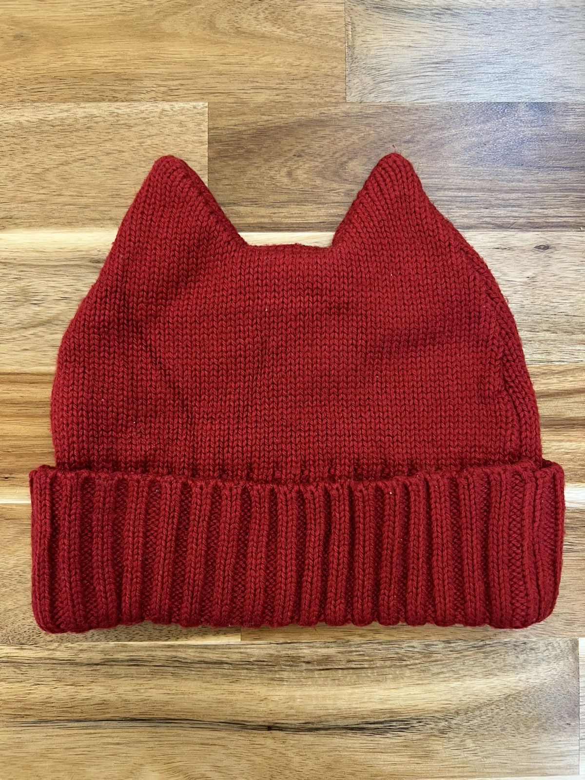 Other Two Horn Beanie Hat Cap Size ONE SIZE - 2 Thumbnail
