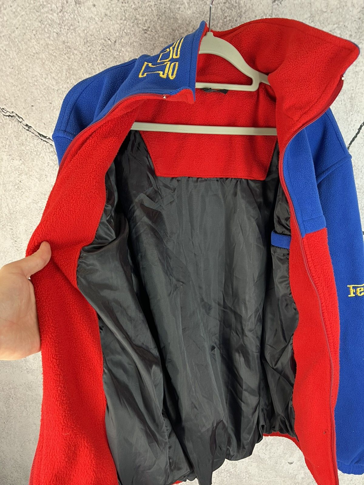 Ferrari Ferrari vintage racing moto fleece light jacket Size US M / EU 48-50 / 2 - 4 Thumbnail