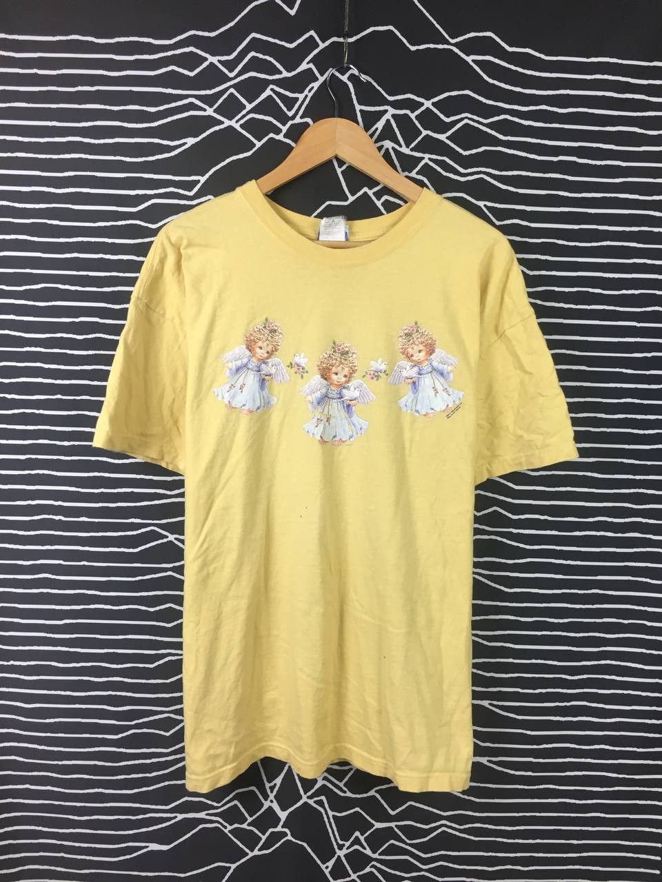 Vintage Vtg 90s Mrs Cupid Cute Graphic Tees Size US XXL / EU 58 / 5 - 1 Thumbnail