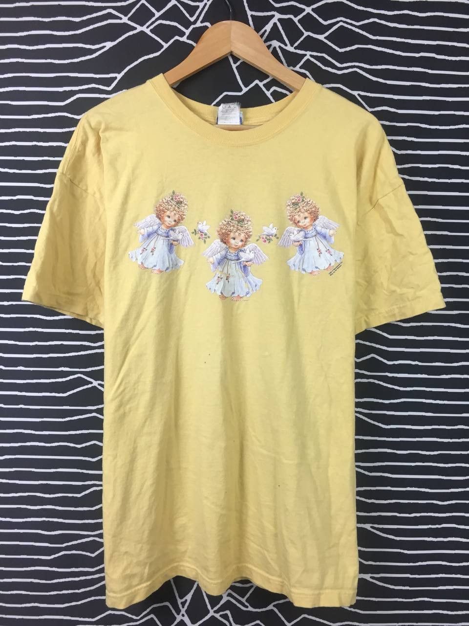 Vintage Vtg 90s Mrs Cupid Cute Graphic Tees Size US XXL / EU 58 / 5 - 2 Thumbnail